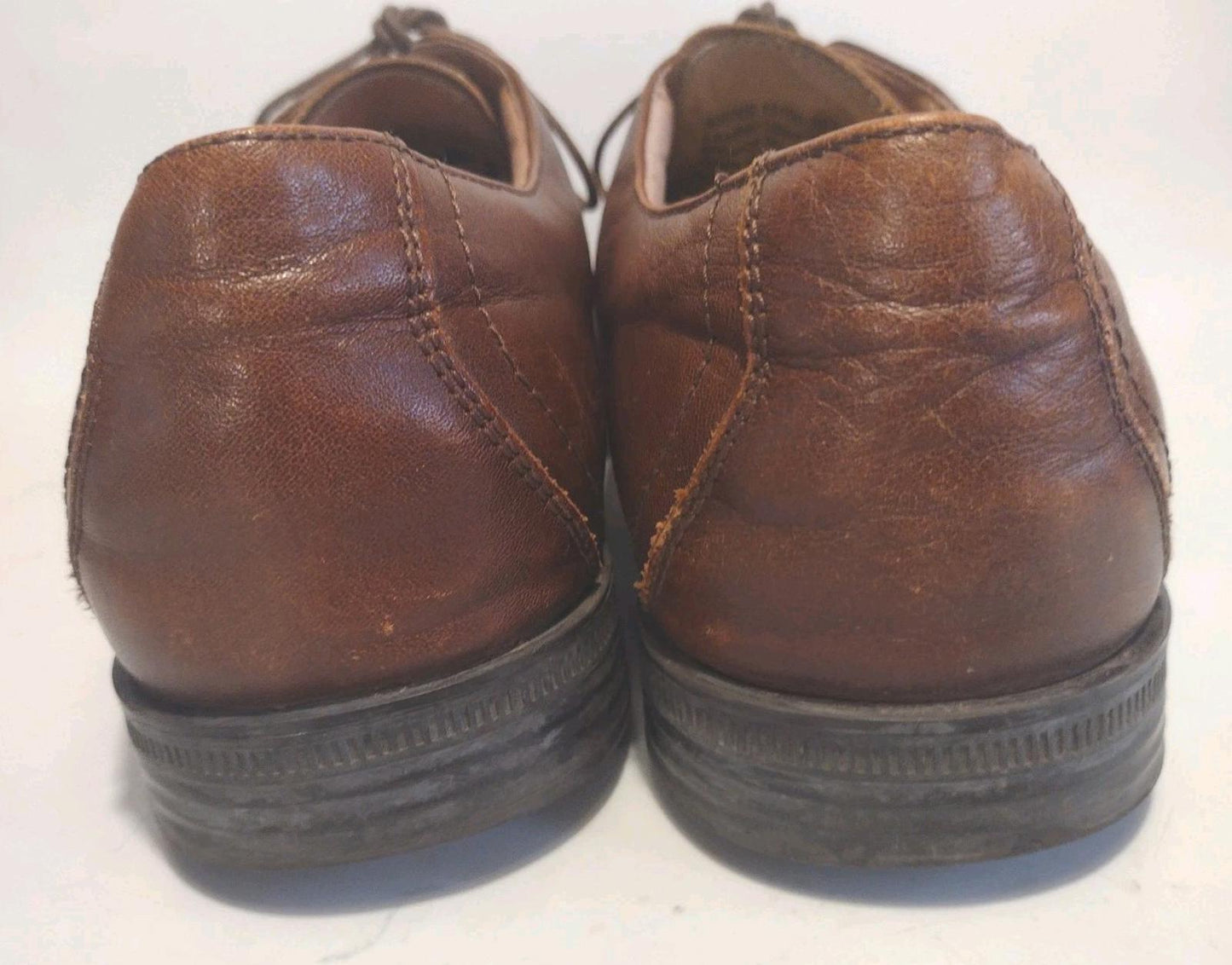 Florsheim 13100-200 Brown Leather Oxfords Men’s Size 9D Made in China
