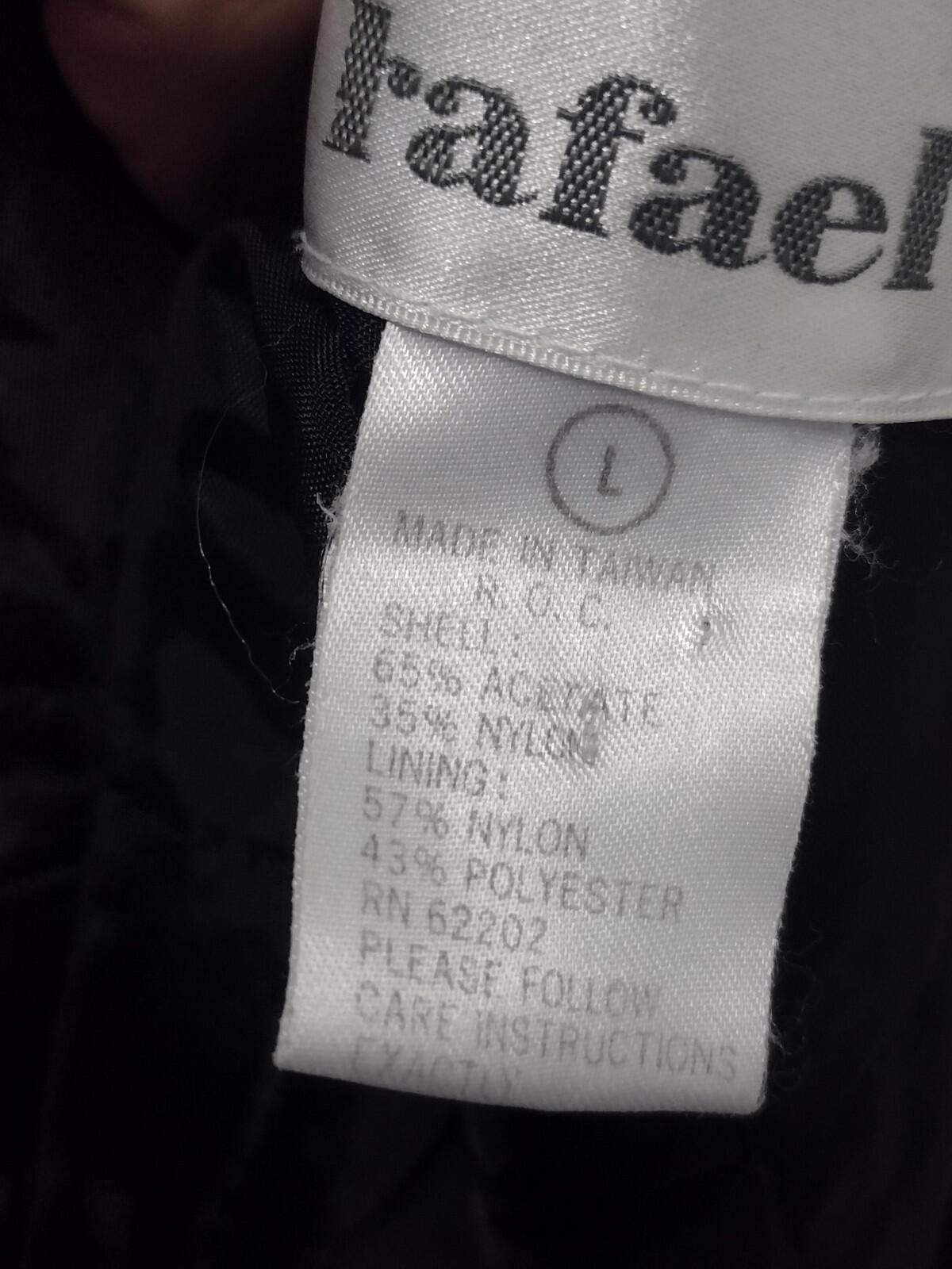 Vintage 80s Rafael Floral Velvet Quilted Bomber Jacket L Made in Taiwan R.O.C.