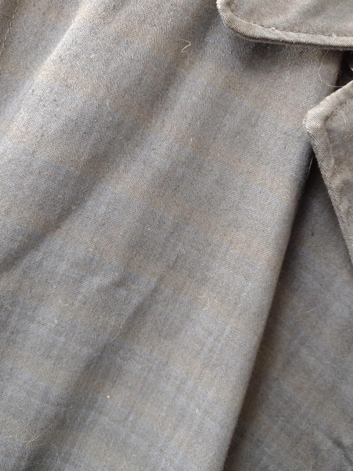 Vintage Men's Trench Coat Plaid Heraldic Lining Size 42L