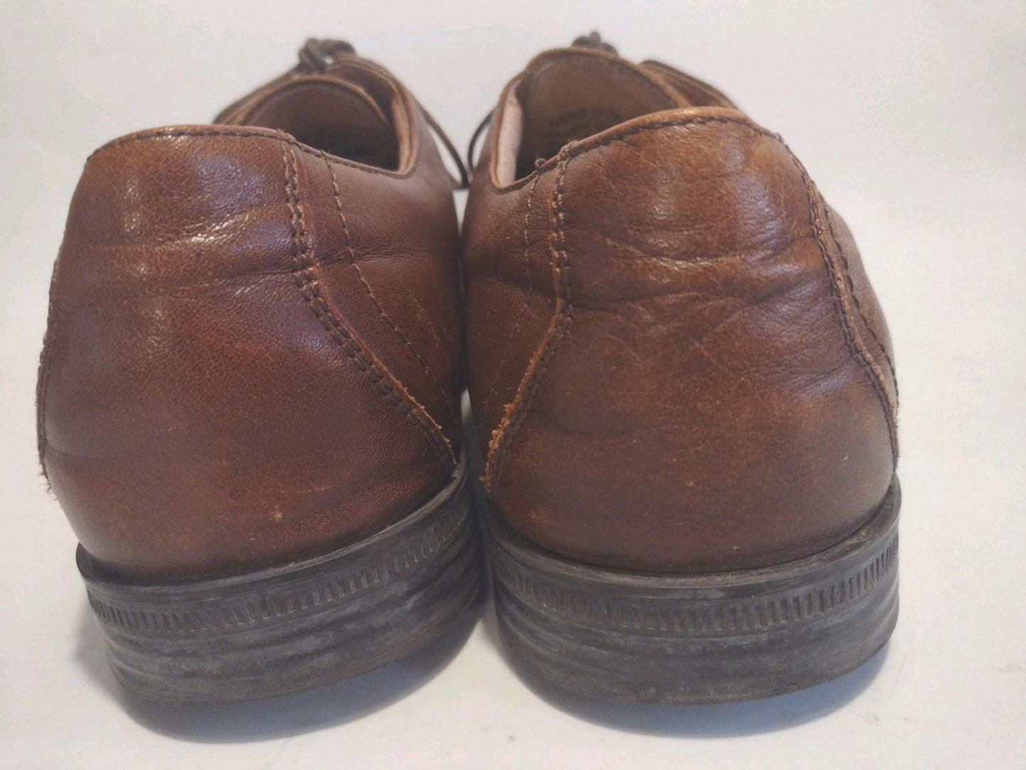 Florsheim 13100-200 Brown Leather Oxfords Men’s Size 9D Made in China