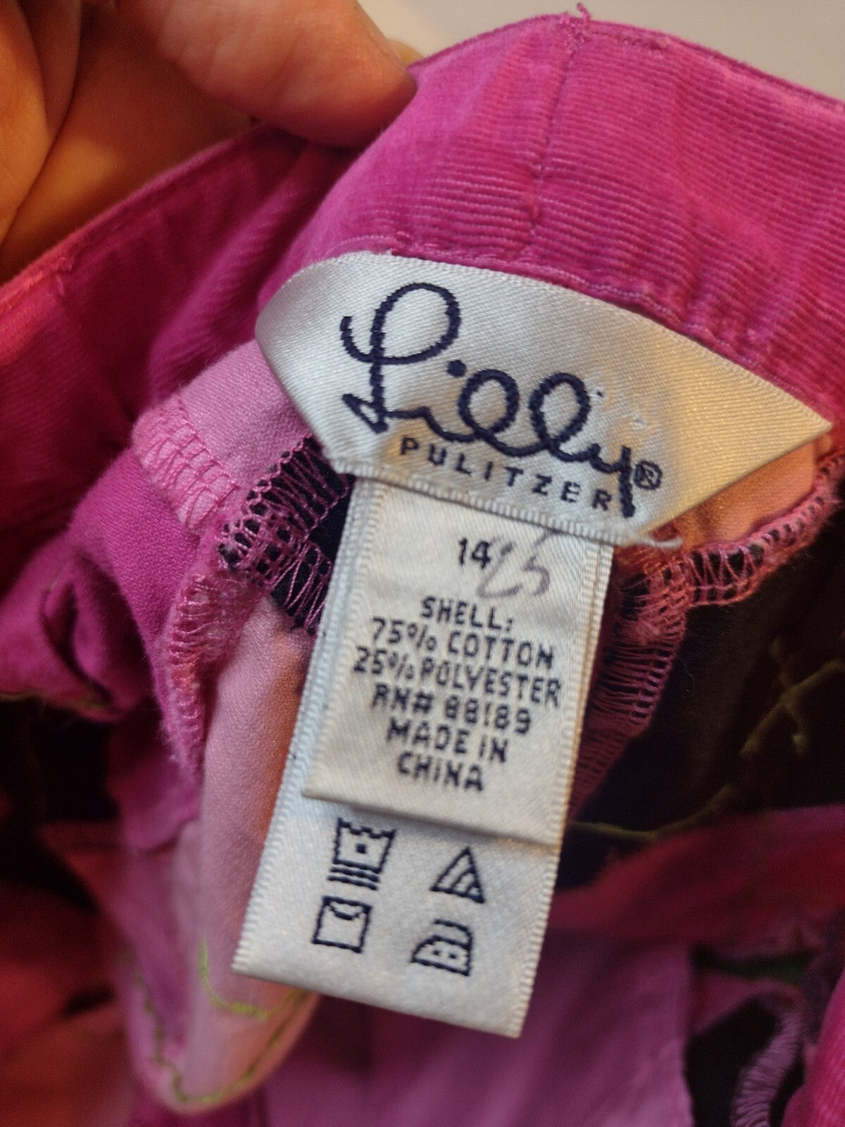 Lilly Pulitzer Velveteen Micro Mini Skirt Y2K Preppy Argyle Plaid Pink XS