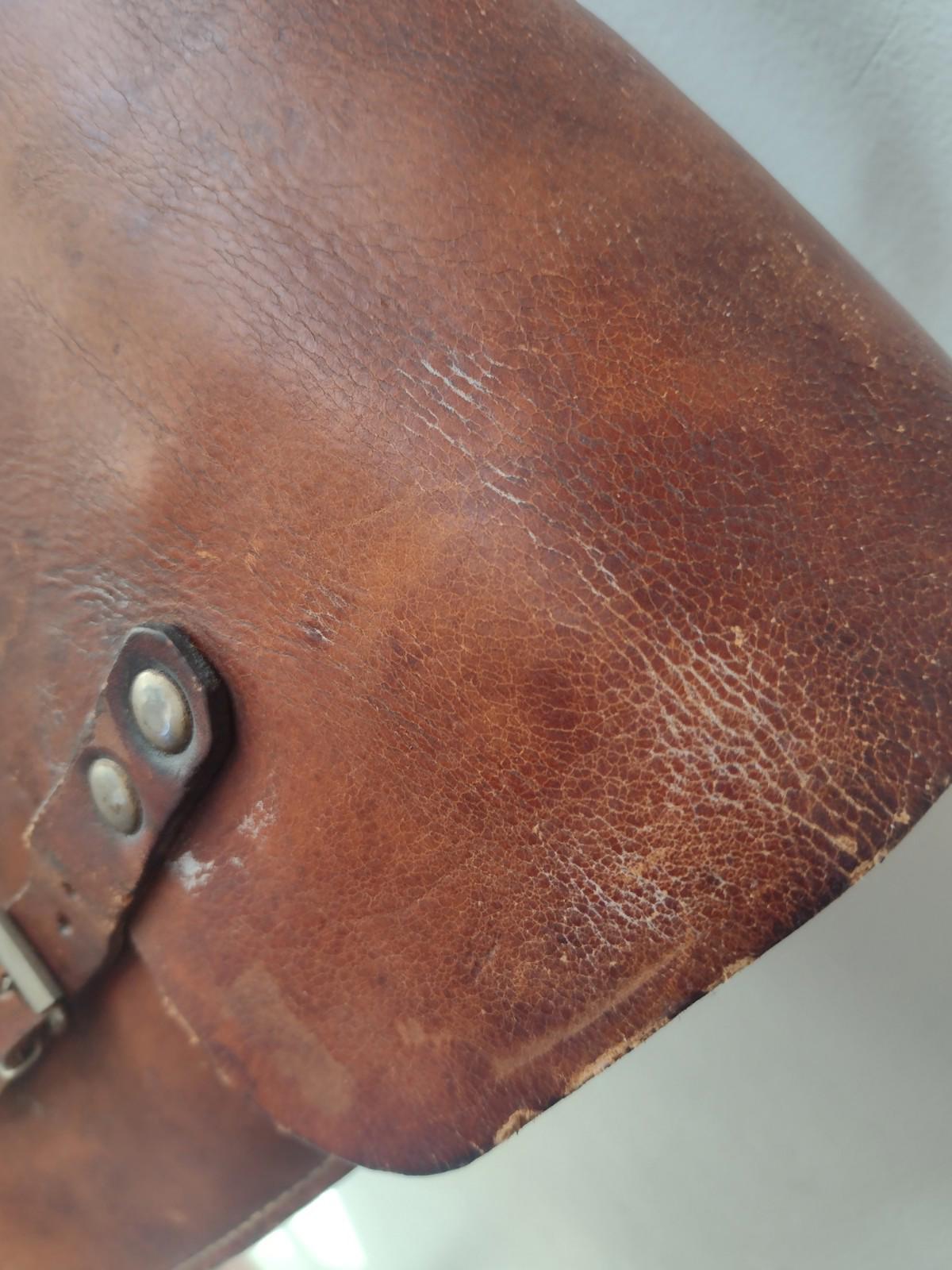 Pre-Digital Gentleman Bundle: 1930s Satchel + Pendleton Wool Jacket Sz 44