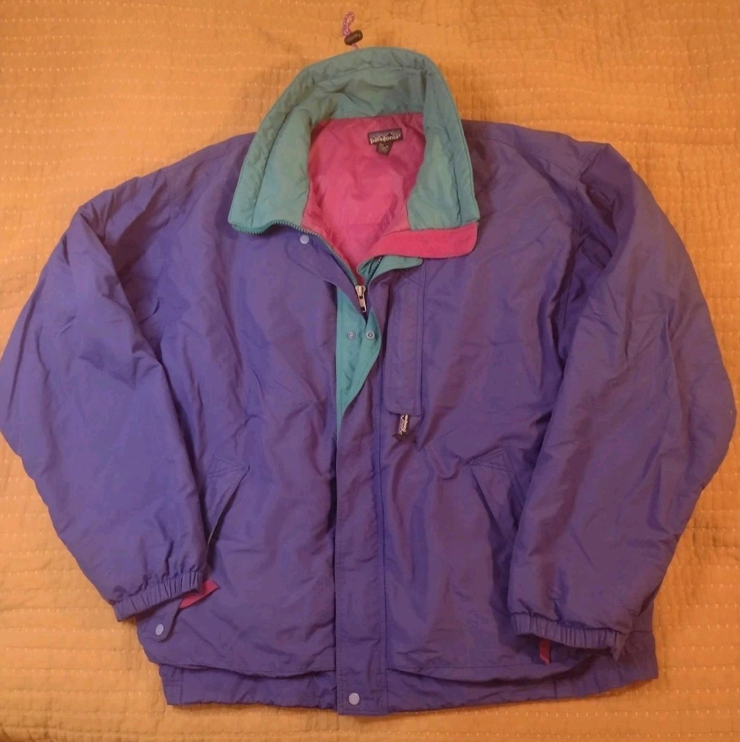 Vintage Patagonia Jacket L Royal Blue Taiwan RN51884 Alpine Shell Nylon