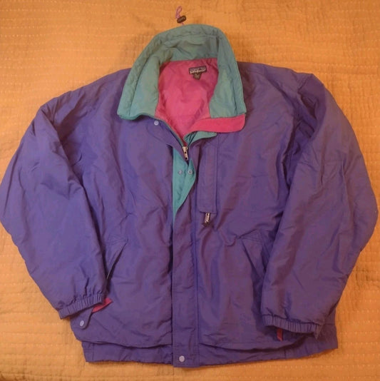 Vintage Patagonia Jacket L Royal Blue Taiwan RN51884 Alpine Shell Nylon