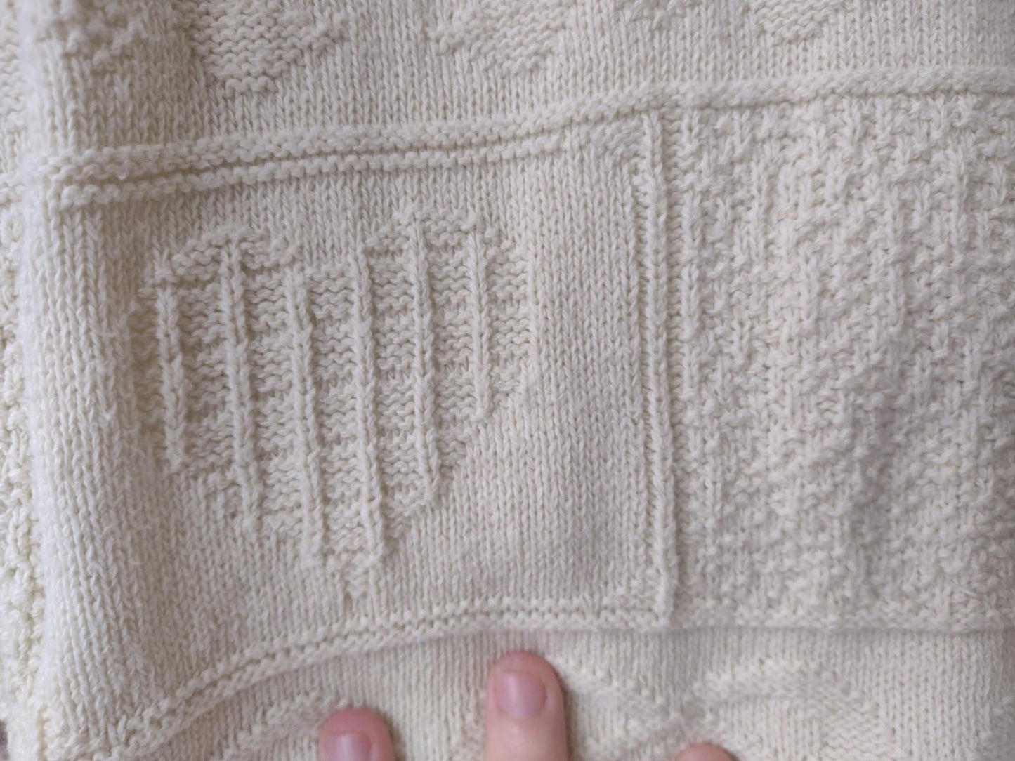 Vintage 90s TR Bentley Cotton Heart Knit Sweater Small Pale Yellow USA