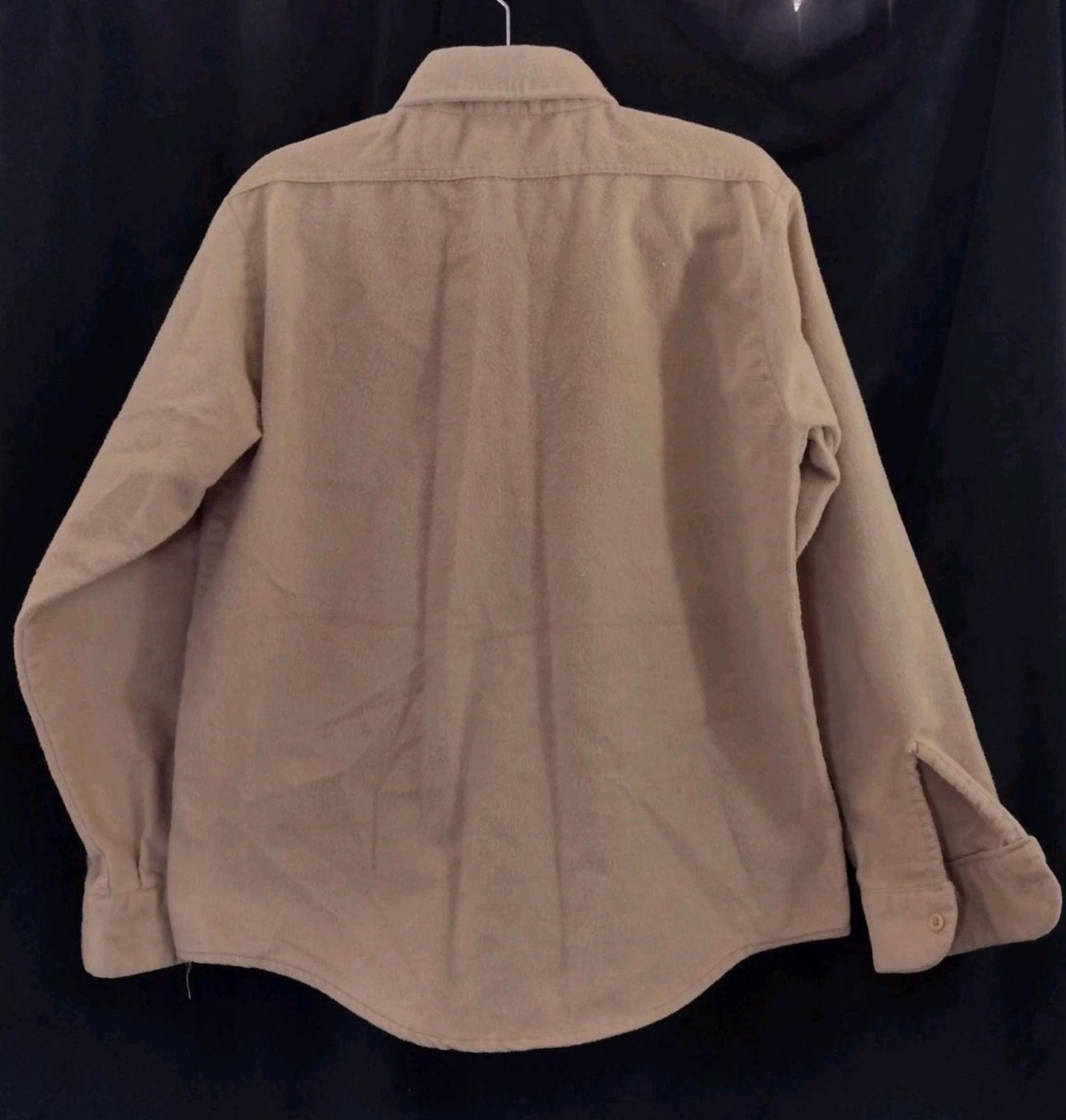 VTG 50s–60s Men’s Shacket Pink Stitch Ghost Label Thick Soft Flannel L