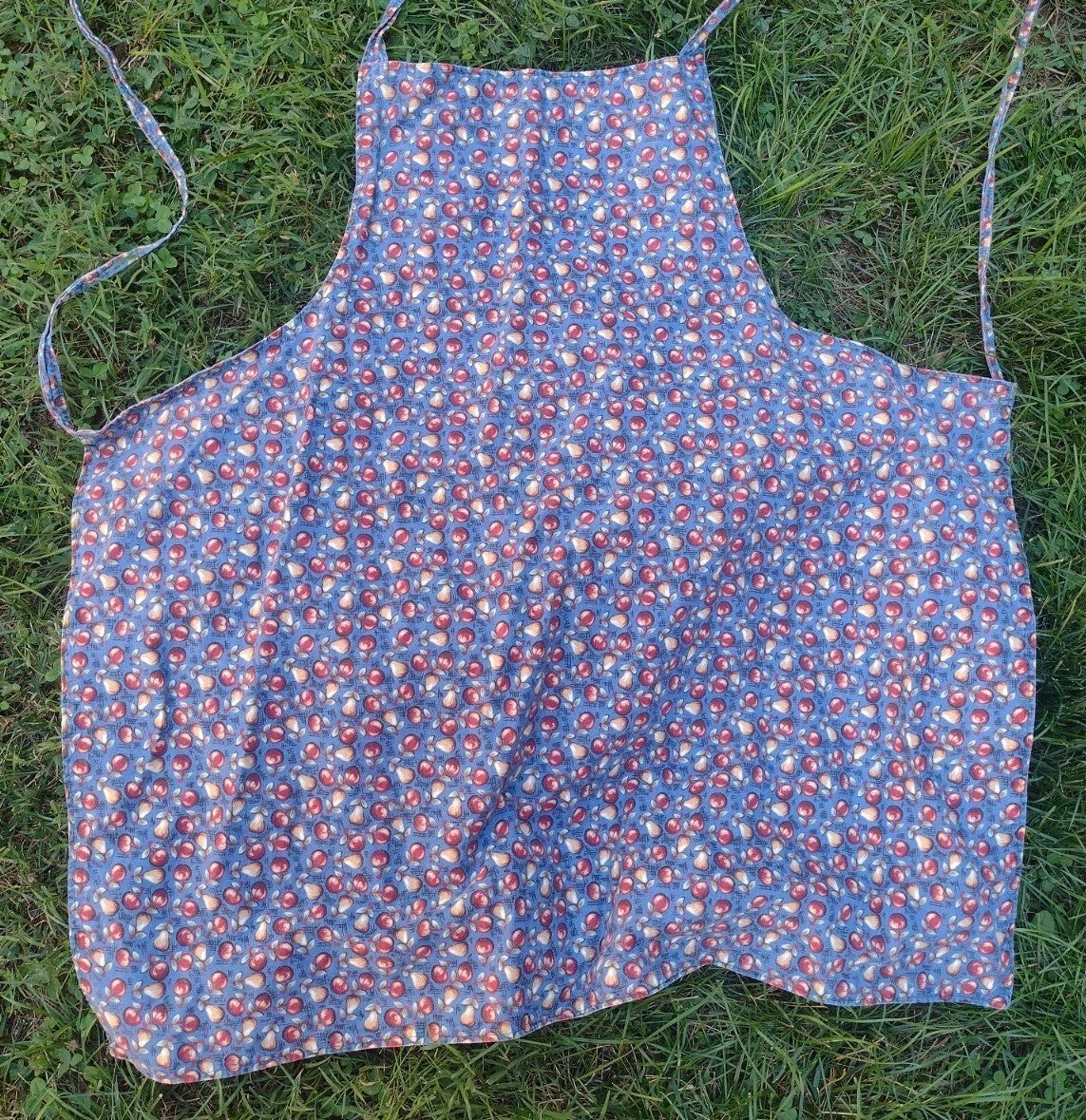 Country Chicken Apron Lot Reversible Farmhouse Rooster Hen Cotton Kitchen Set 2