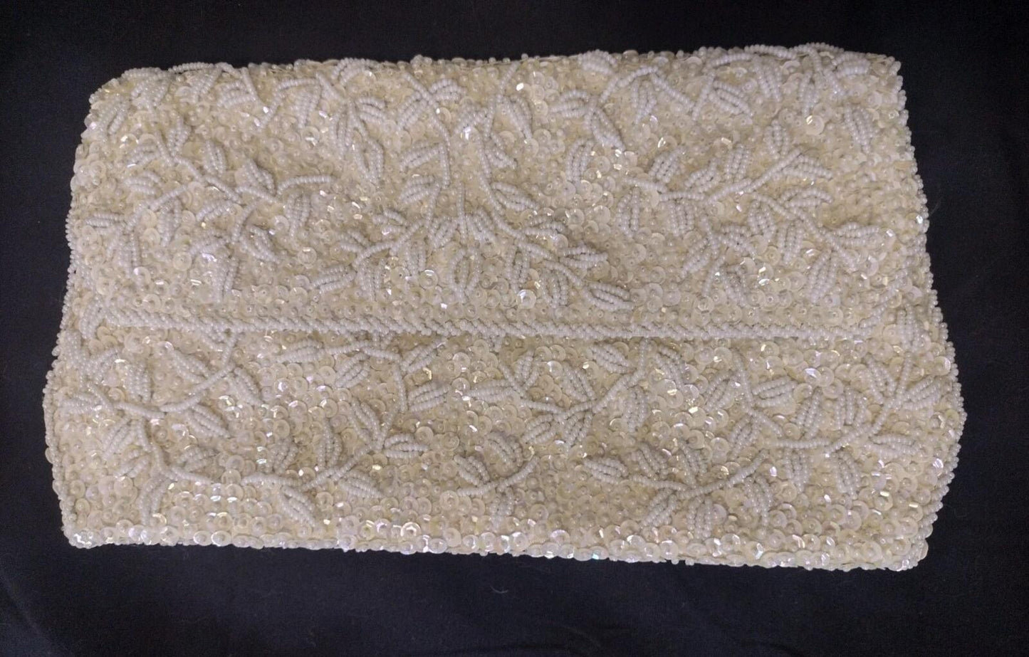 VTG 50s 60s Brocade & British Hong Kong Beaded Clutch Lot w Van Raalte Gloves