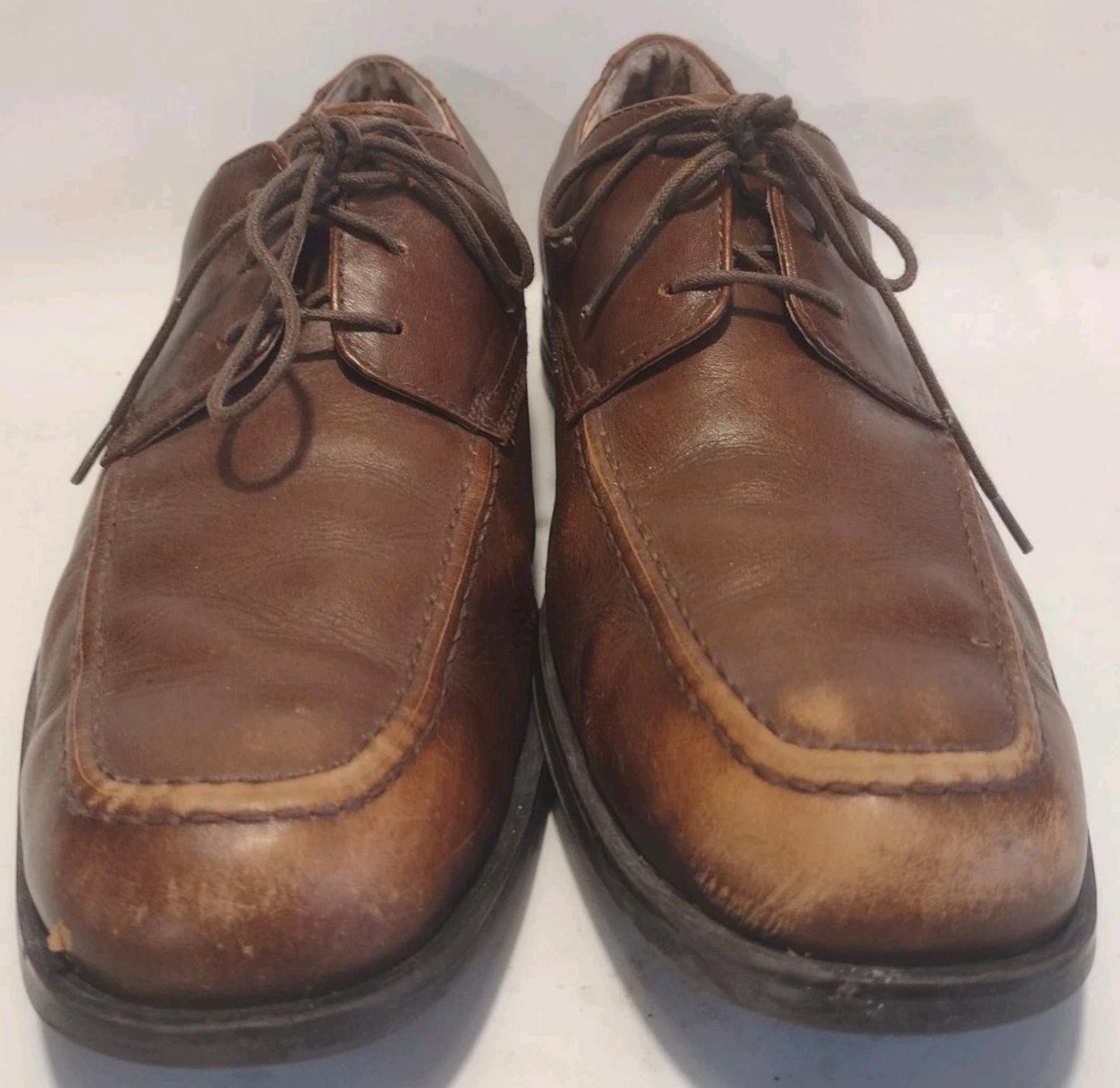 Florsheim 13100-200 Brown Leather Oxfords Men’s Size 9D Made in China