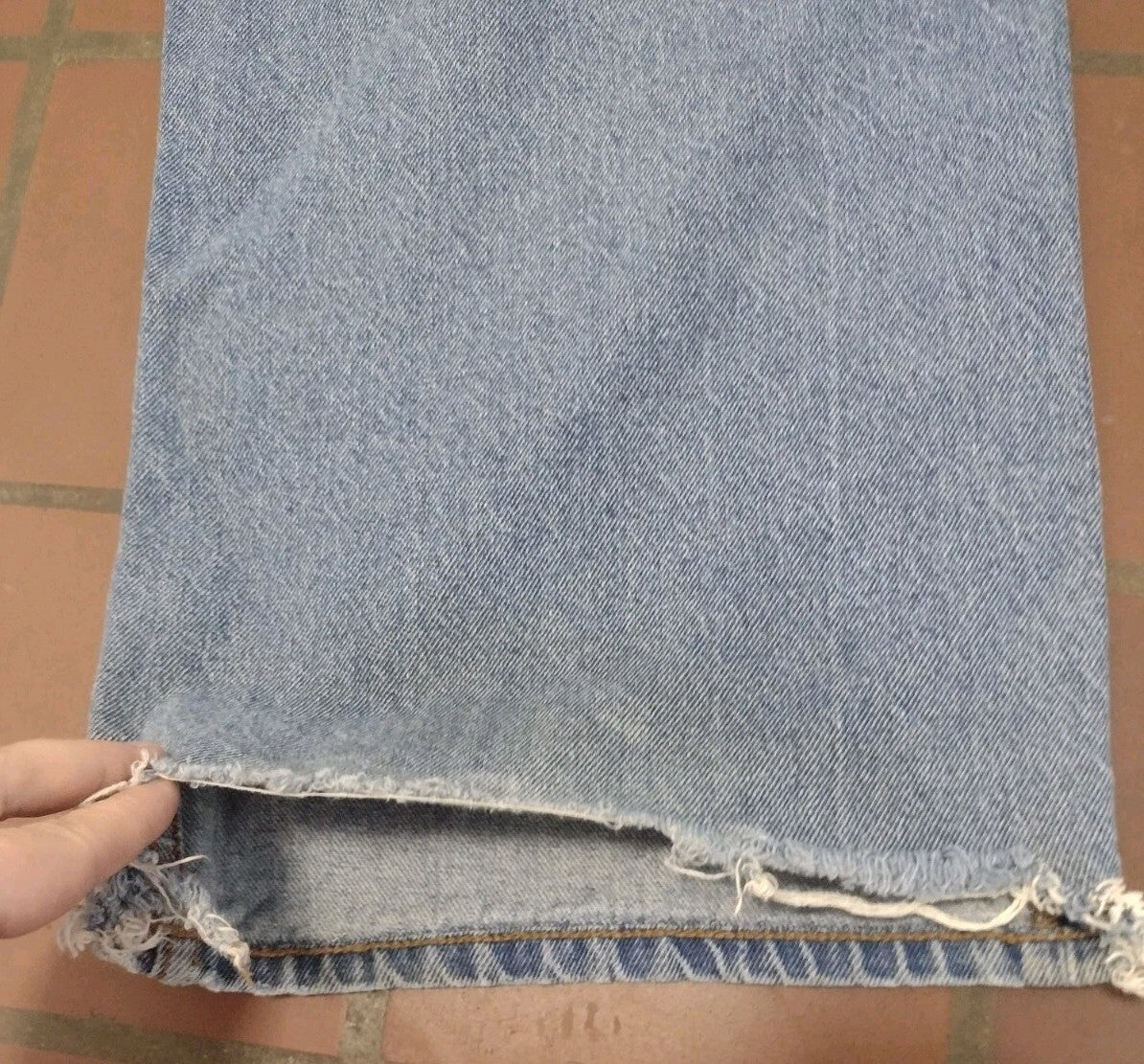 Motel Rocks Denim 28/34 Women’s Wide Leg Jeans Y2K Streetwear High Waist Rigid