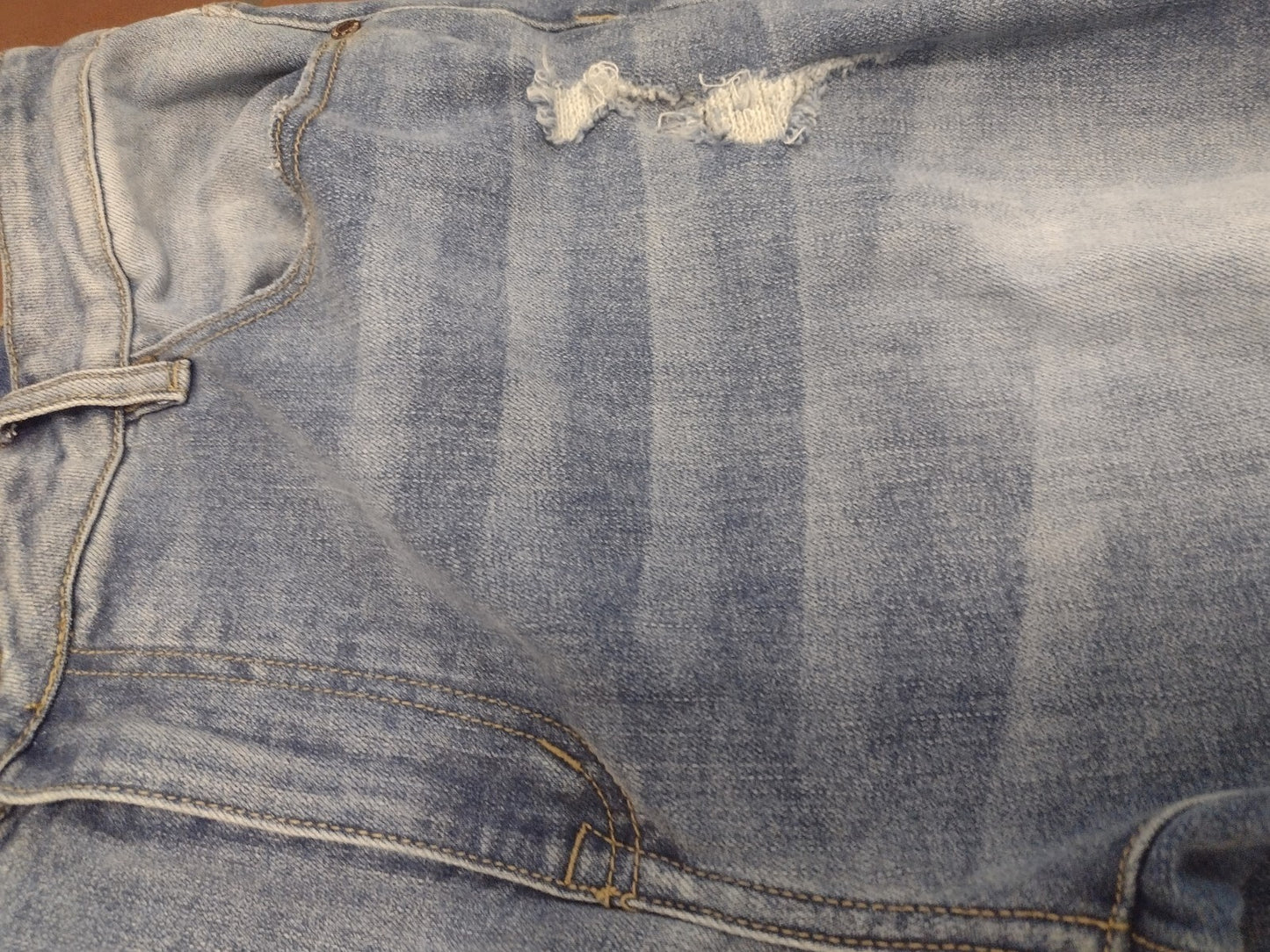 Grindhouse Denim NYC Distressed Jeans 38 Moto Zip Ankle Stretch Streetwear