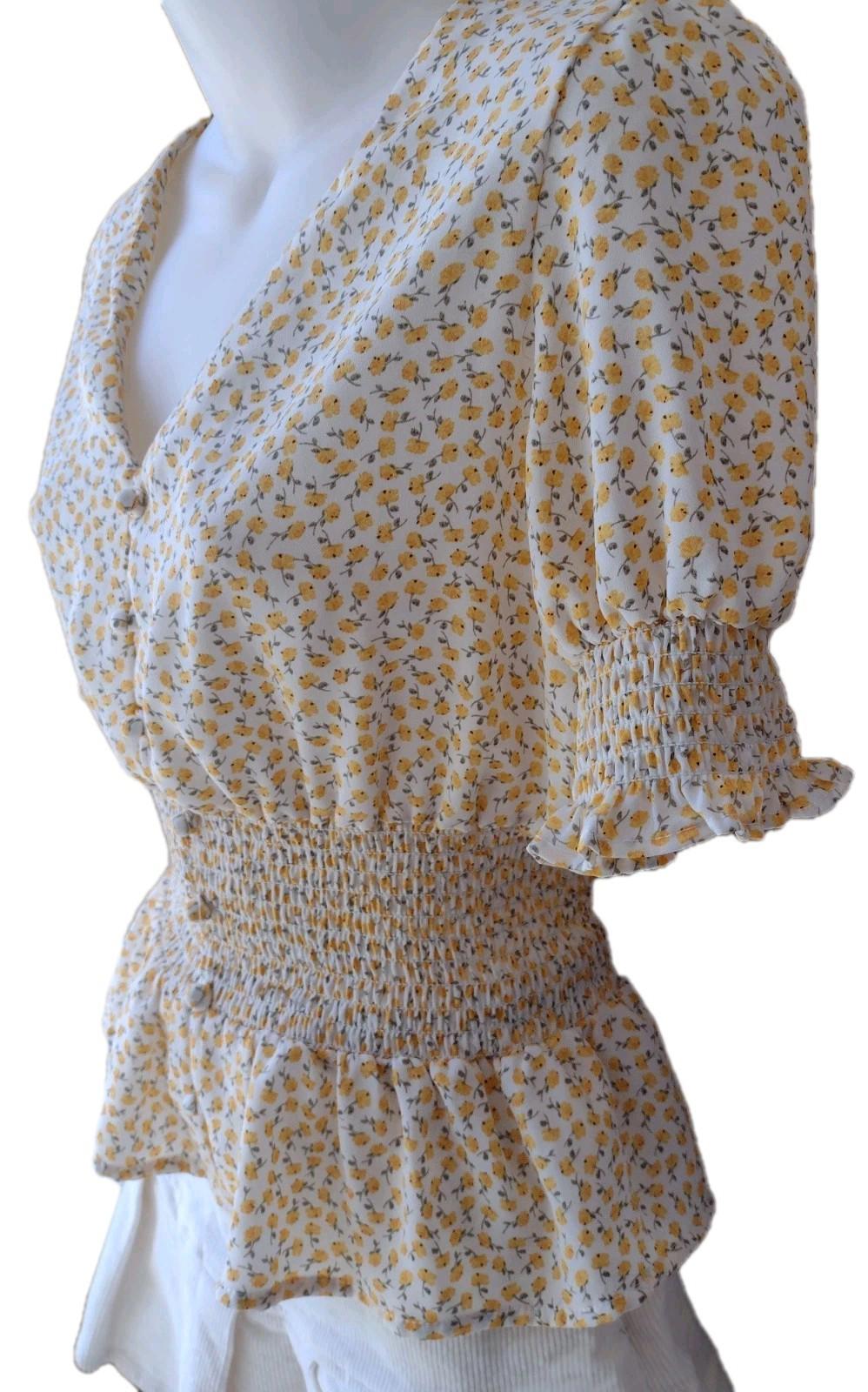 Y2K Floral Crop Top & Corduroy Pleated Skort Set S Sienna Sky Forever 21