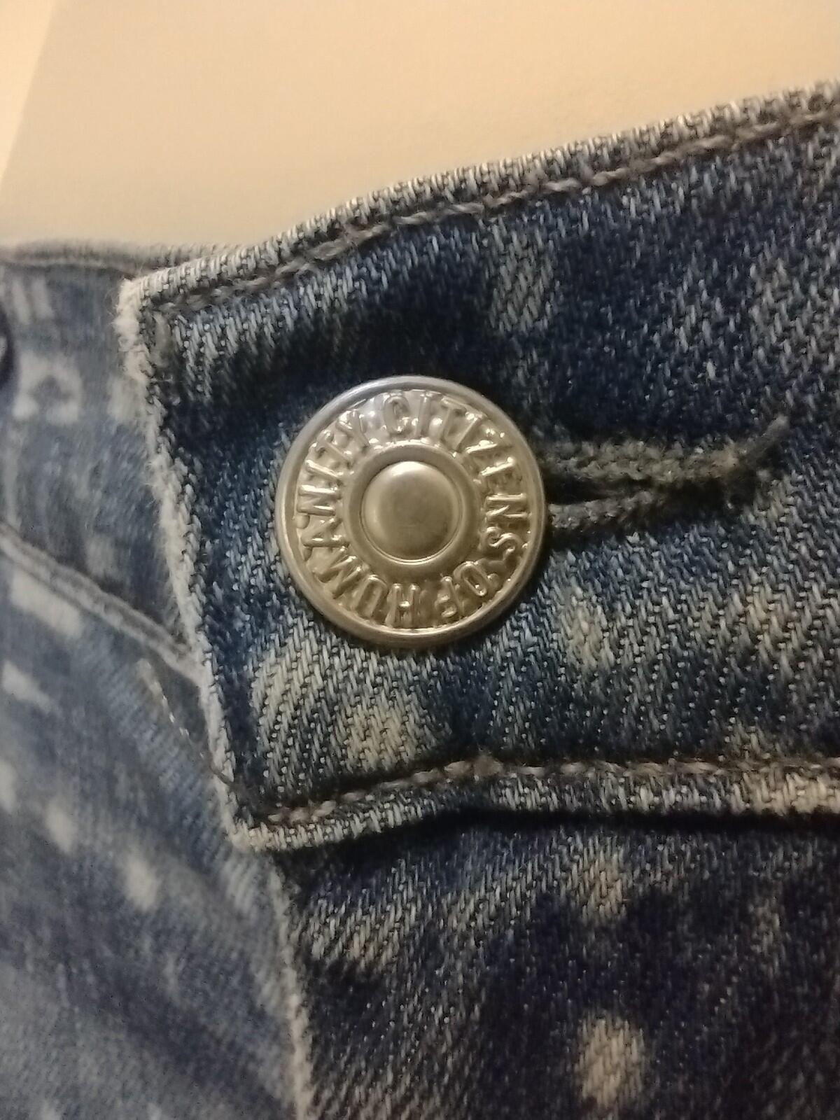Citizens of Humanity Charlie Flair Custom Bleach 60s 70s Hippie Low  Jeans 27