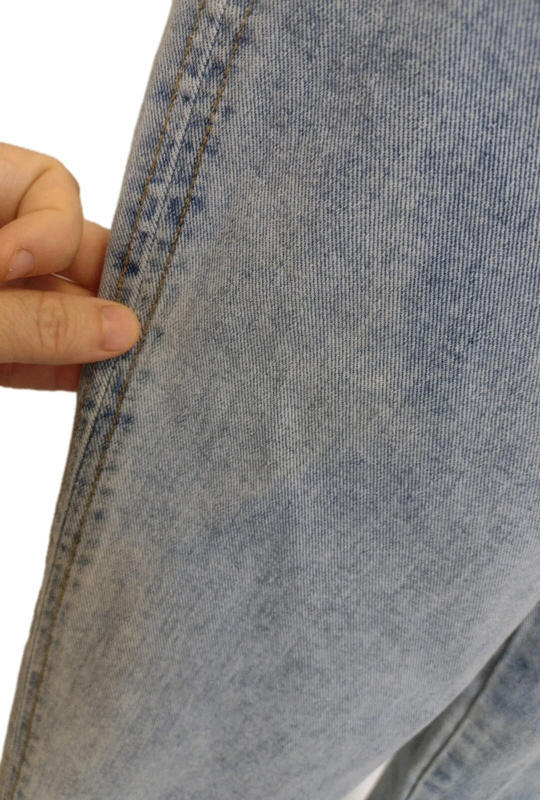 Used Denim Revolution 90s Macau High Waist Tapered Jeans Button Cuff Sz 26