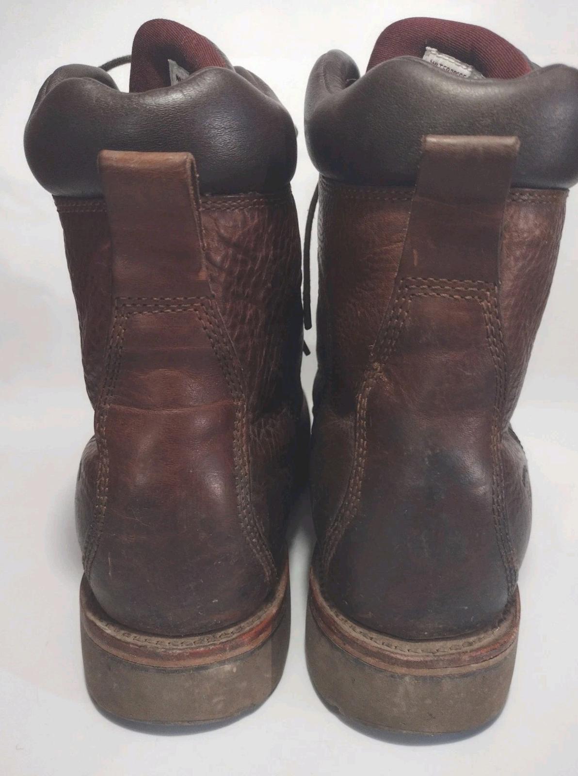 Vintage Chippewa Boots 9.5D USA | Pre-McKelvey | Vibram Sole | Brave Heel Stamp