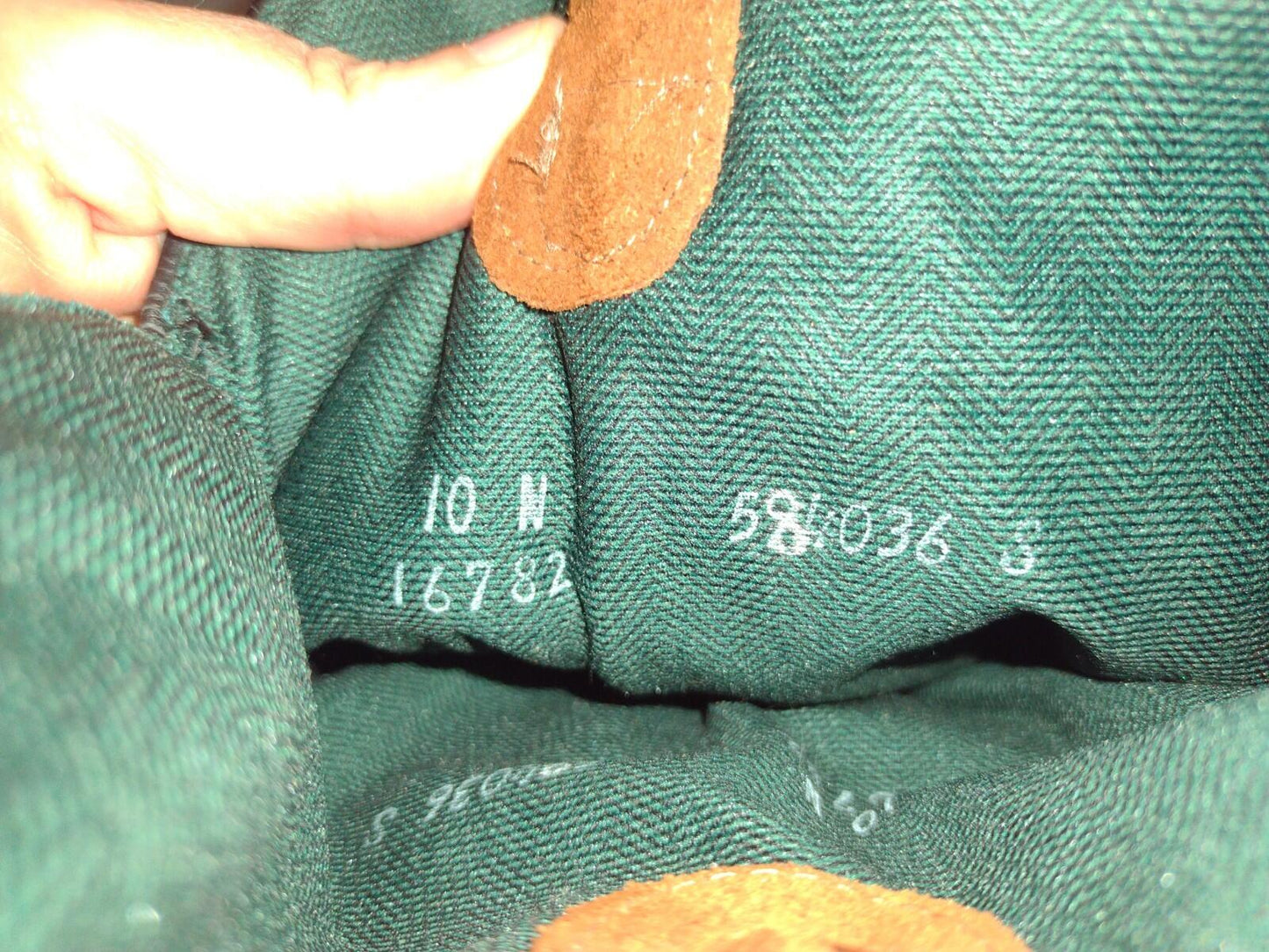 Vintage 70s Brown Suede Western Boots Women’s 10N Soft Shaft Green Lining