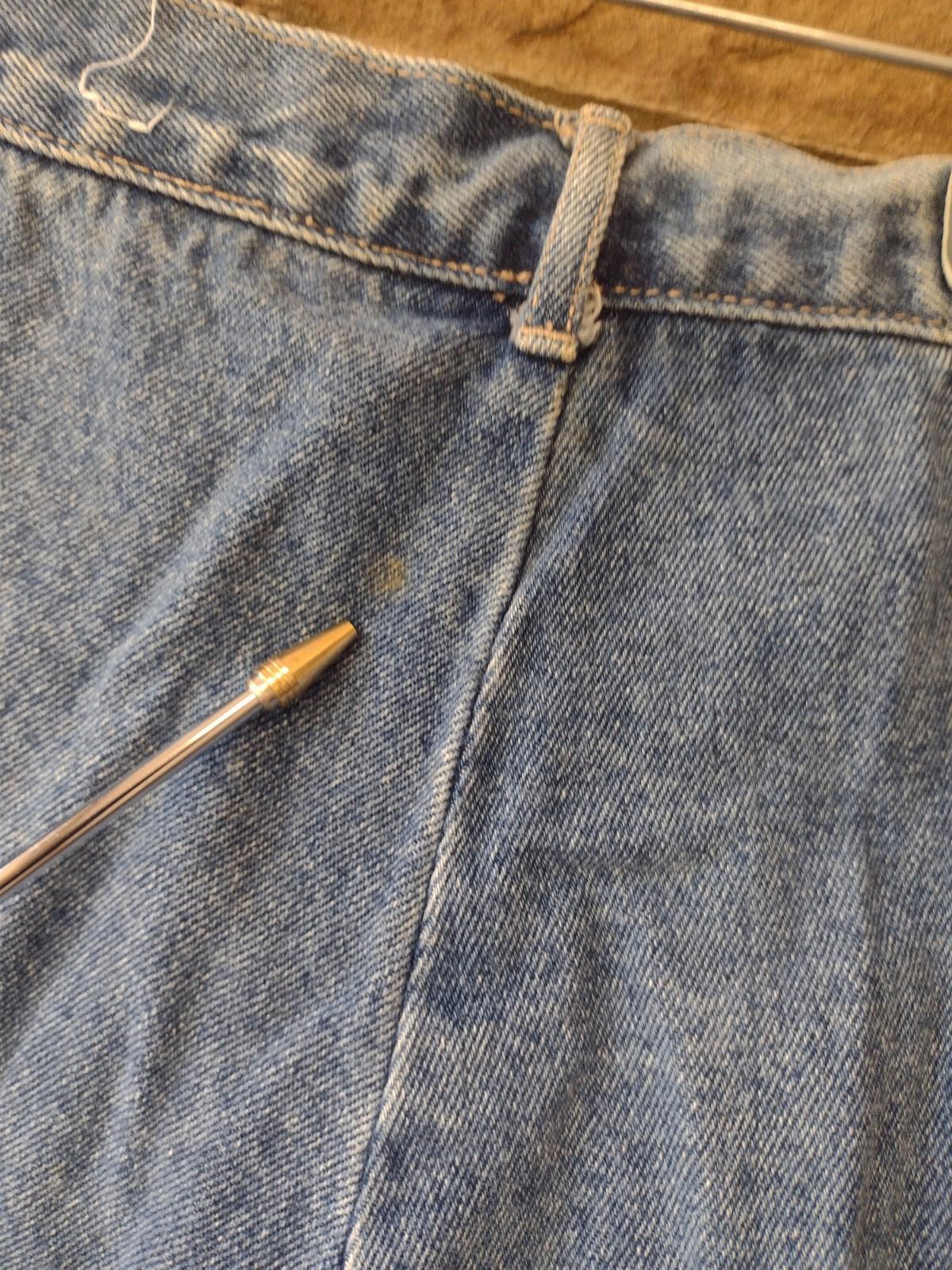 Vintage 80s Jeans High-waisted Pleated Front Stonewashed Y2k Streetwear Sz 14