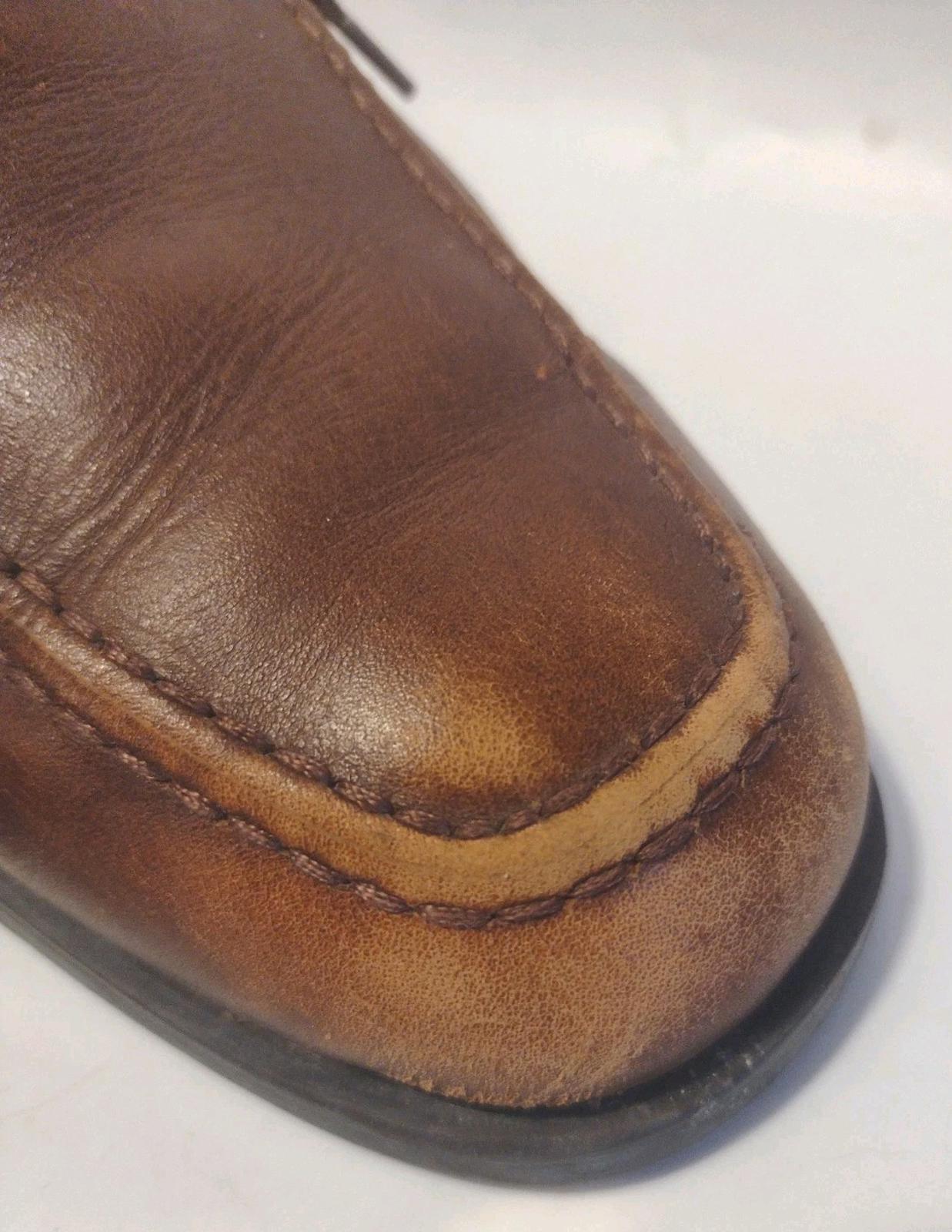 Florsheim 13100-200 Brown Leather Oxfords Men’s Size 9D Made in China