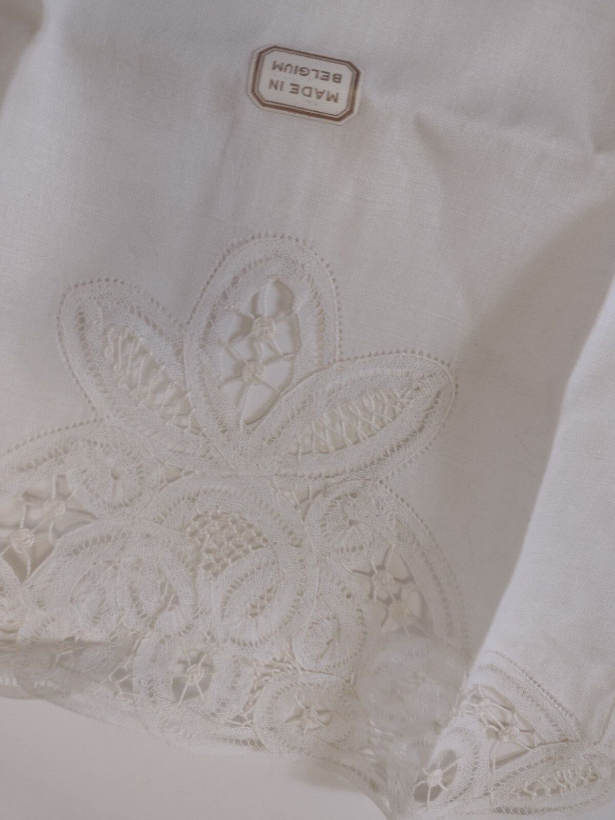 Vintage Linen Tea Towel Lot Vera Irish Belgium Swiss Cutwork Embroidered Kitchen