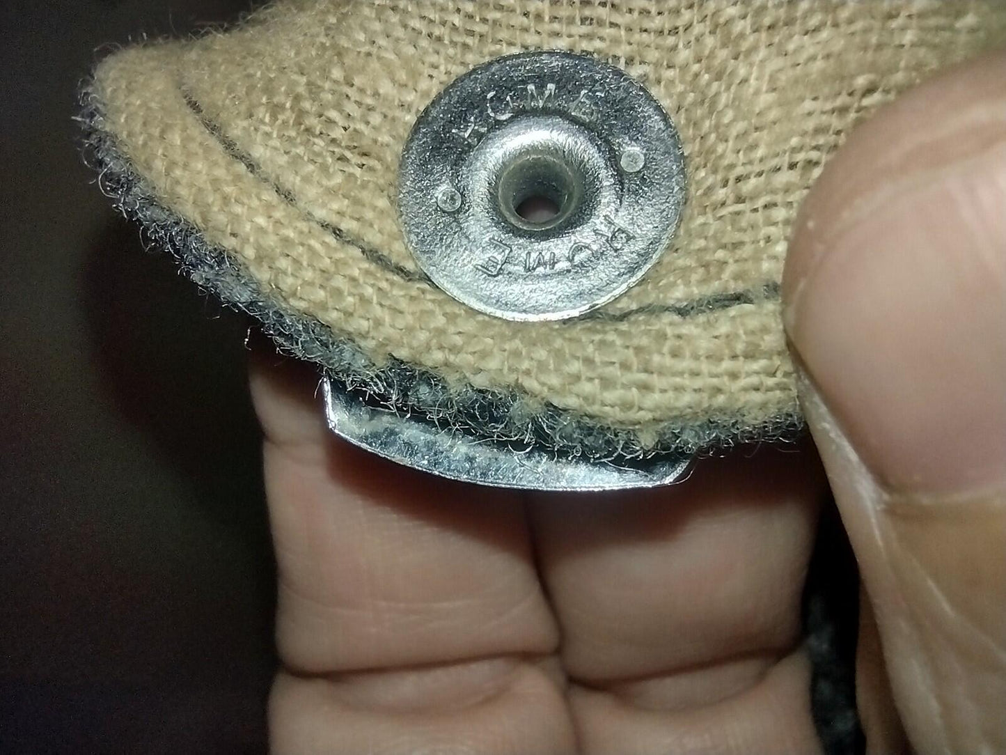 Vintage 40s Wool Herringbone Alpine Ski Cycling Ear Flap Cap Gray Tweed Hat