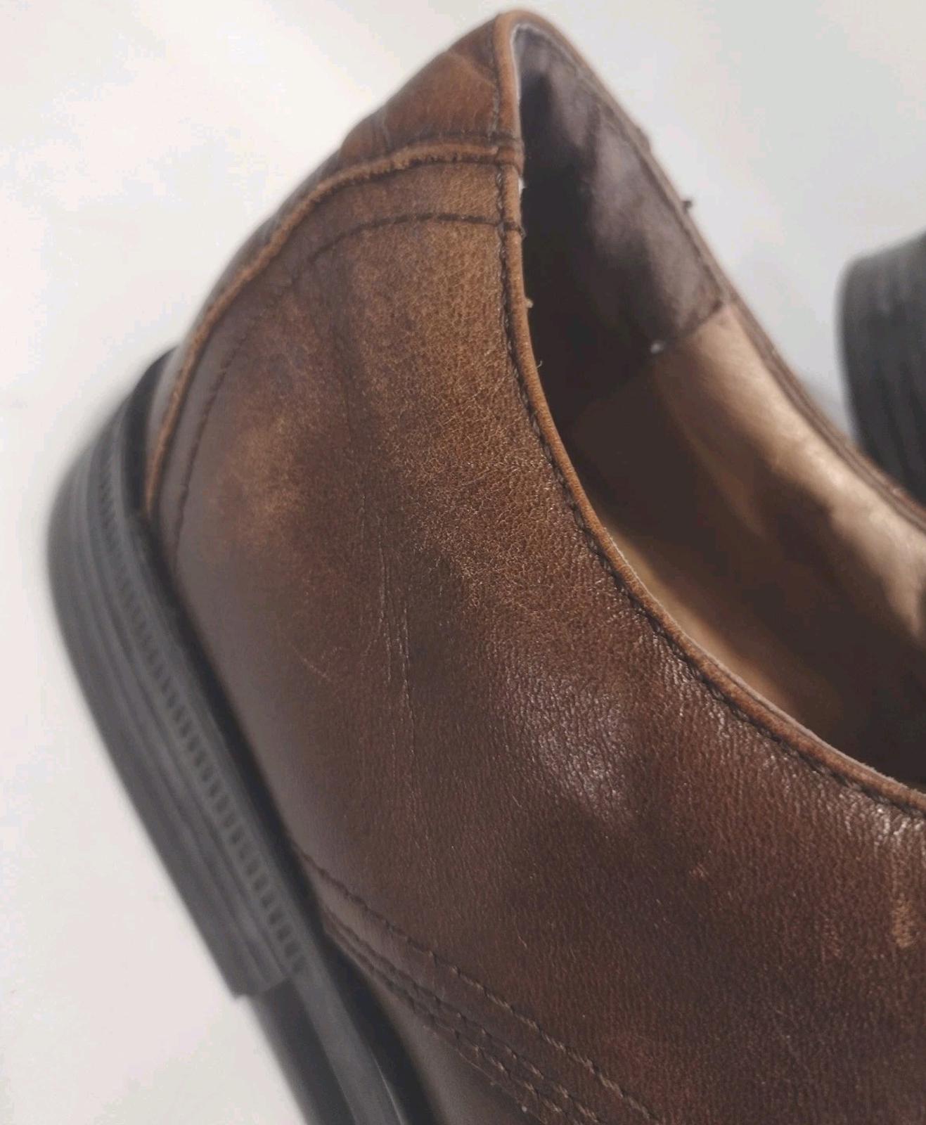 Florsheim 13100-200 Brown Leather Oxfords Men’s Size 9D Made in China