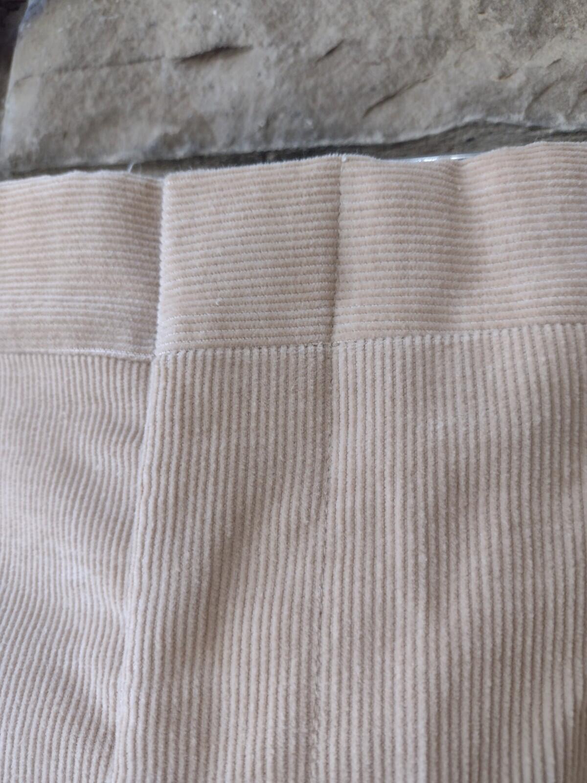 VTG 70s Tan Corduroy Pants Men Talon Hook Handmade Waist USA