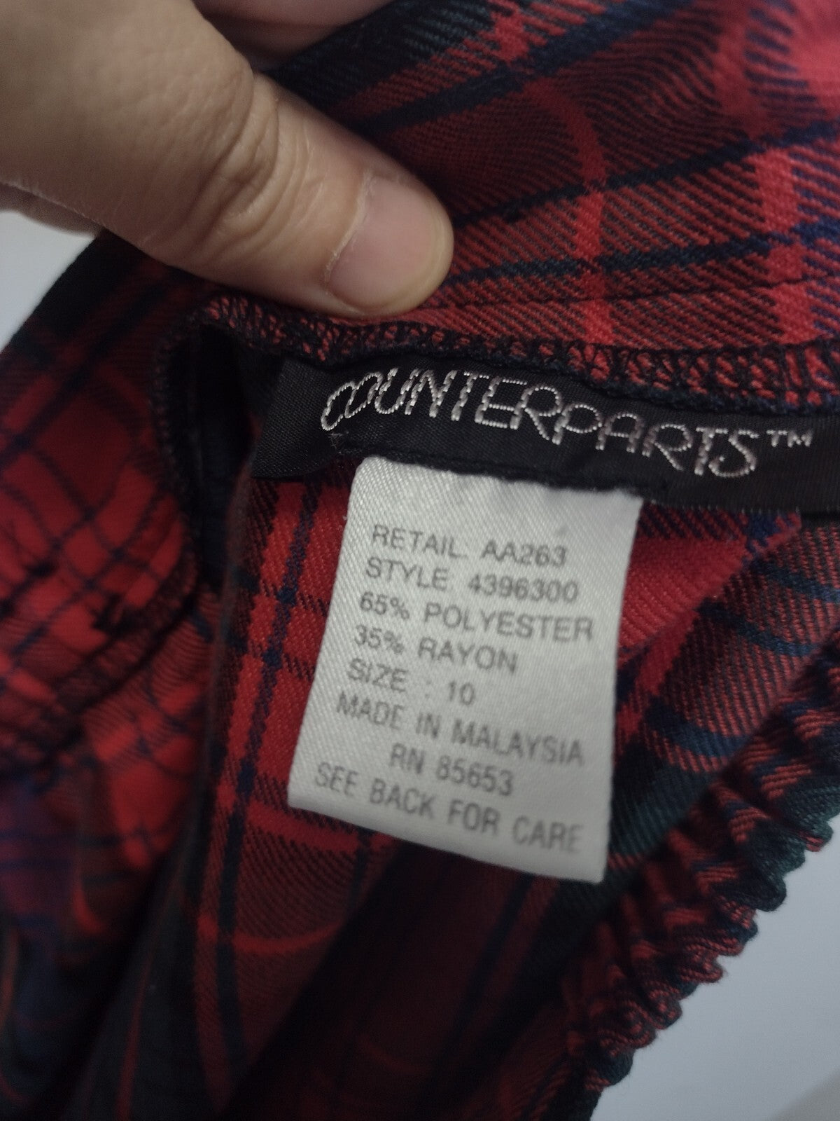 Vintage 80s Plaid Pleated Shorts Sz 10 High Waist Tartan Preppy Academia Pockets