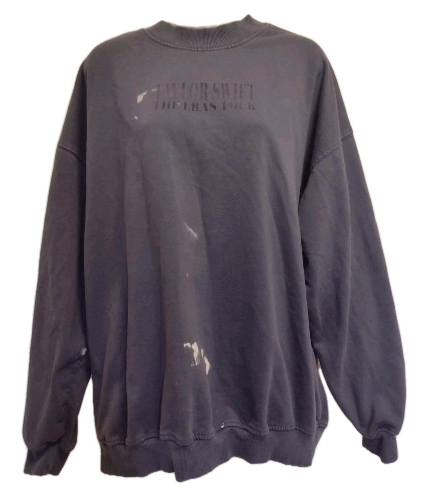 Taylor Swift Eras Tour Slate Sweatshirt L Official Merch