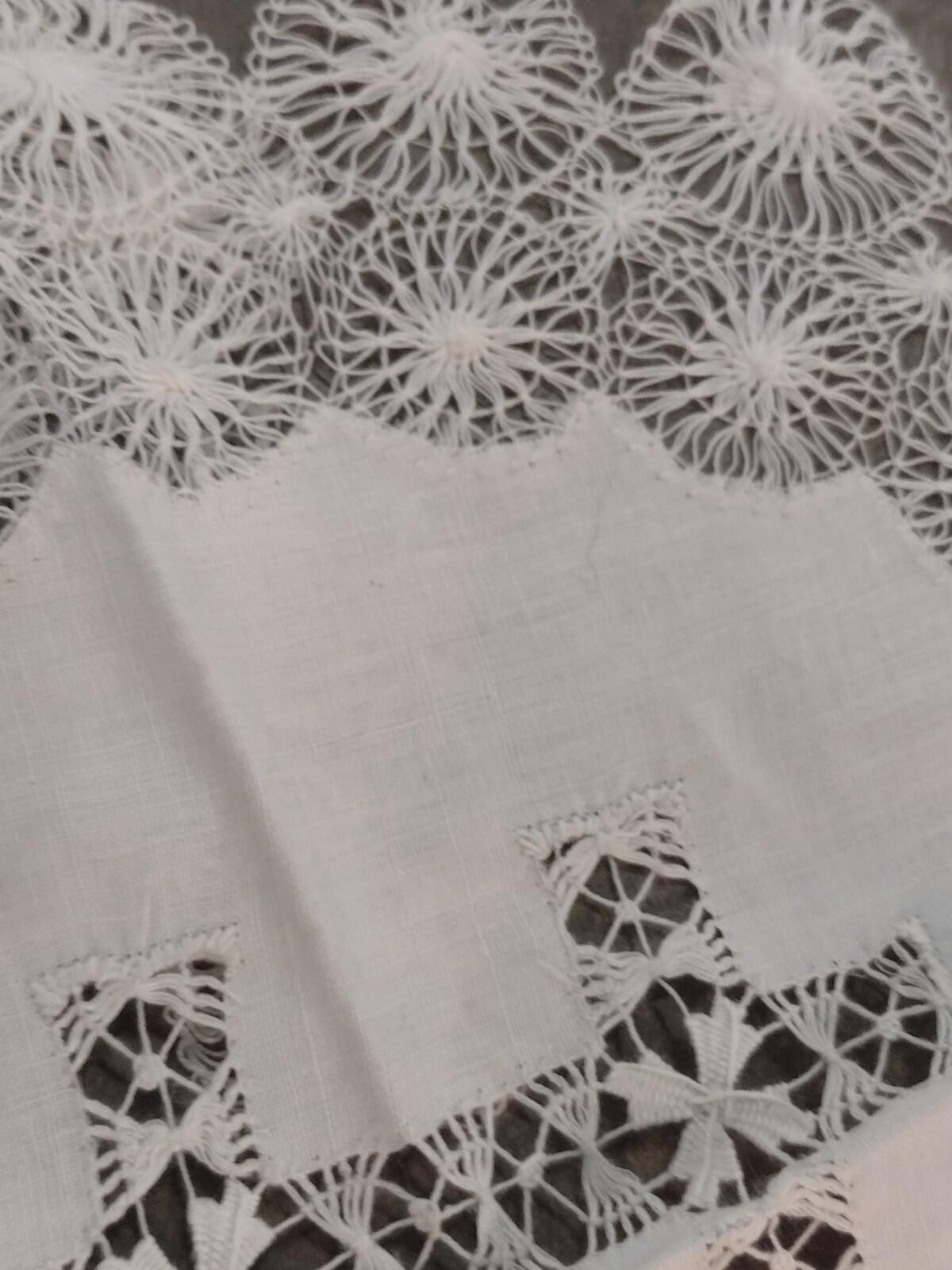 Antique & Vintage Textile Lot 58pc Linens Lace Nightgown Bonnet Dress Estate