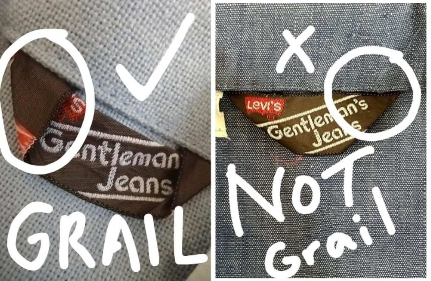 Ultra Rare 70's Japan x Levi’s Gentleman’s Jeans Export Grail White Tab Shacket