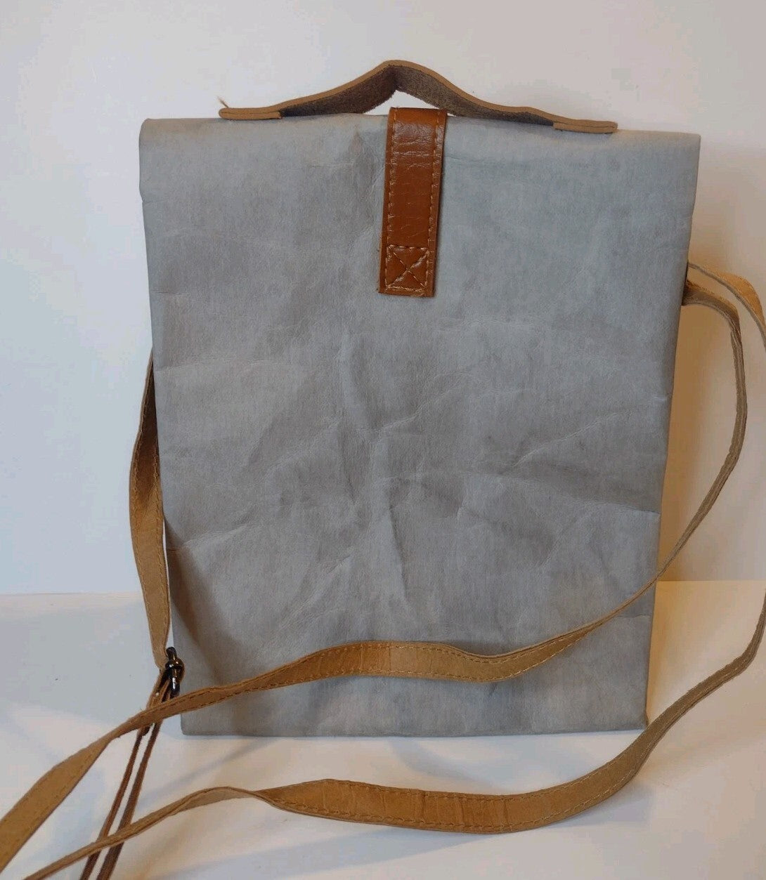 CULCREAT Starbucks Reserve Roll Top Crossbody Bag Washable Paper Leather EDC