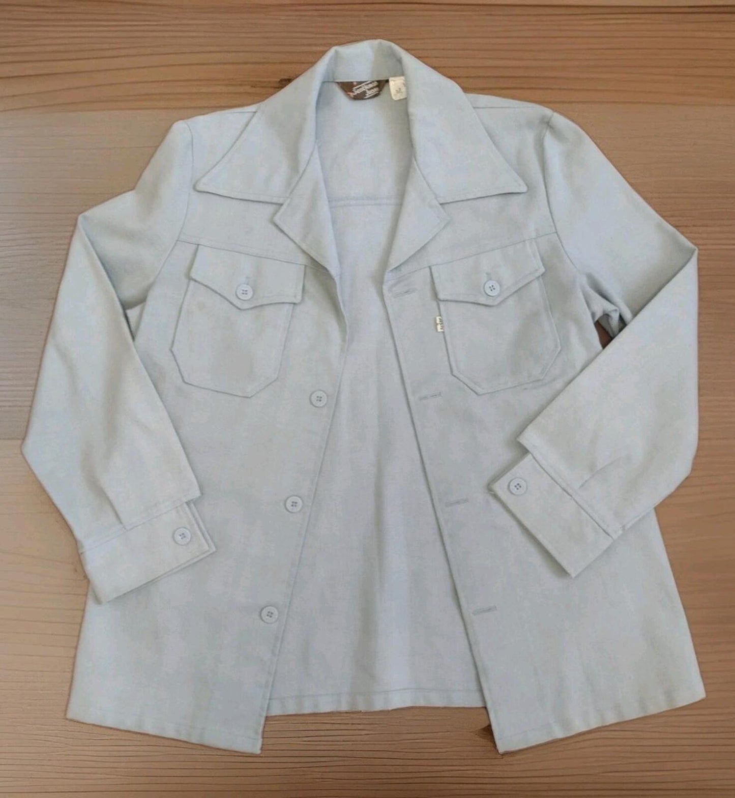 Ultra Rare 70's Japan x Levi’s Gentleman’s Jeans Export Grail White Tab Shacket