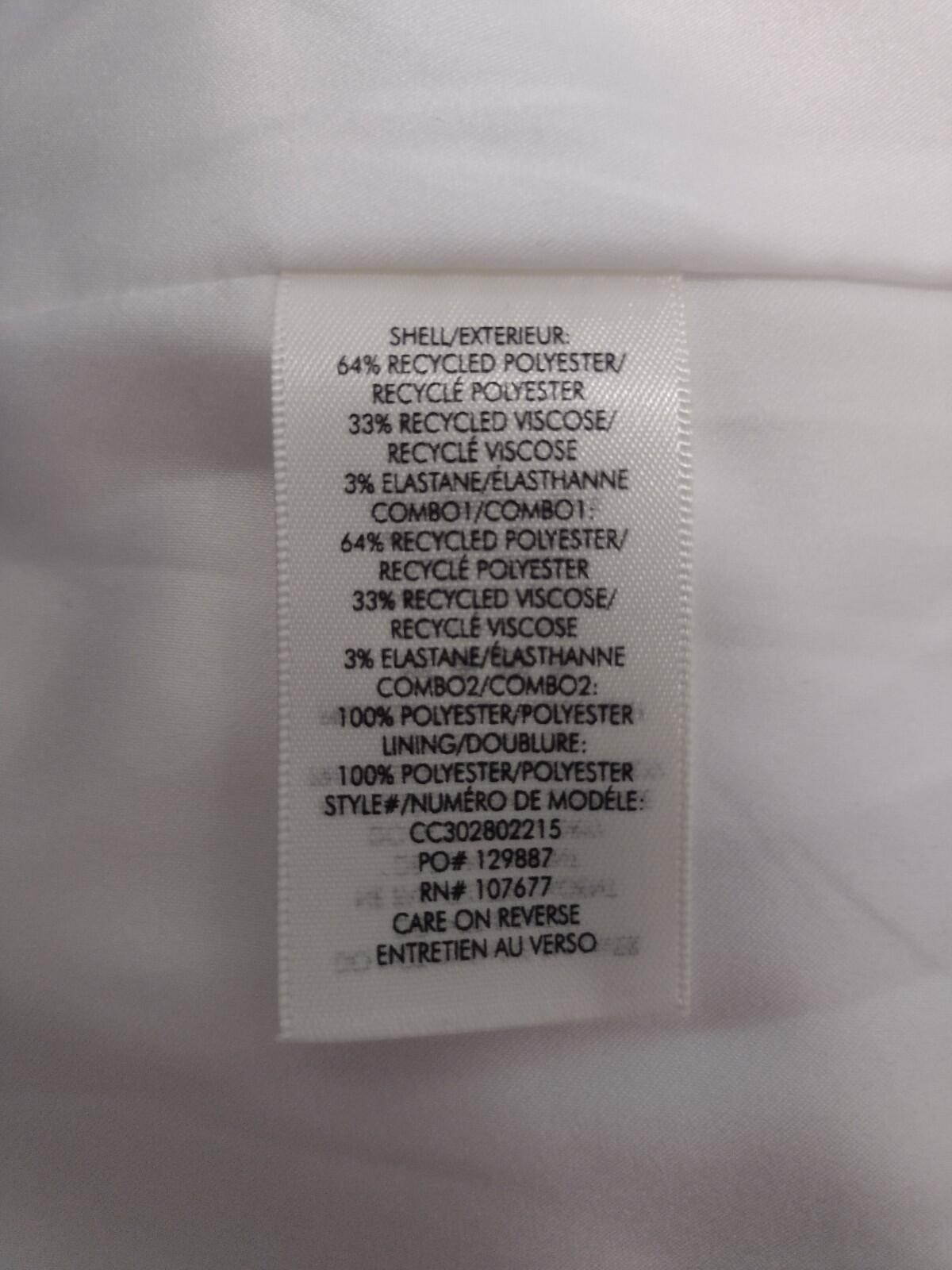Retired alice + olivia Vernell Jacket White Orange Sz 8