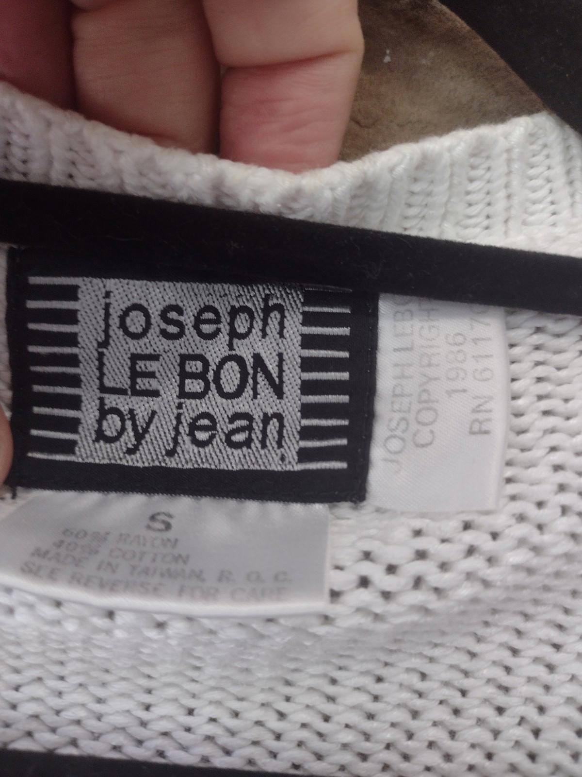 Vintage 80s Joseph Le Bon By Jean Nautical / Sailing Cardigan Sweater Sz S