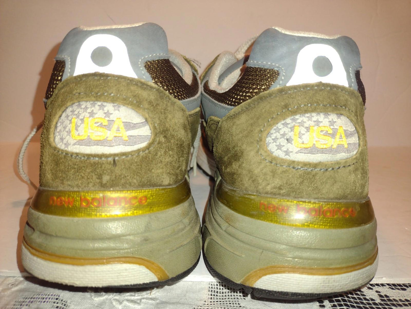 New Balance 993 MR993MAR Semper Fi USMC Green Suede Men’s 10 D USA [COPY]