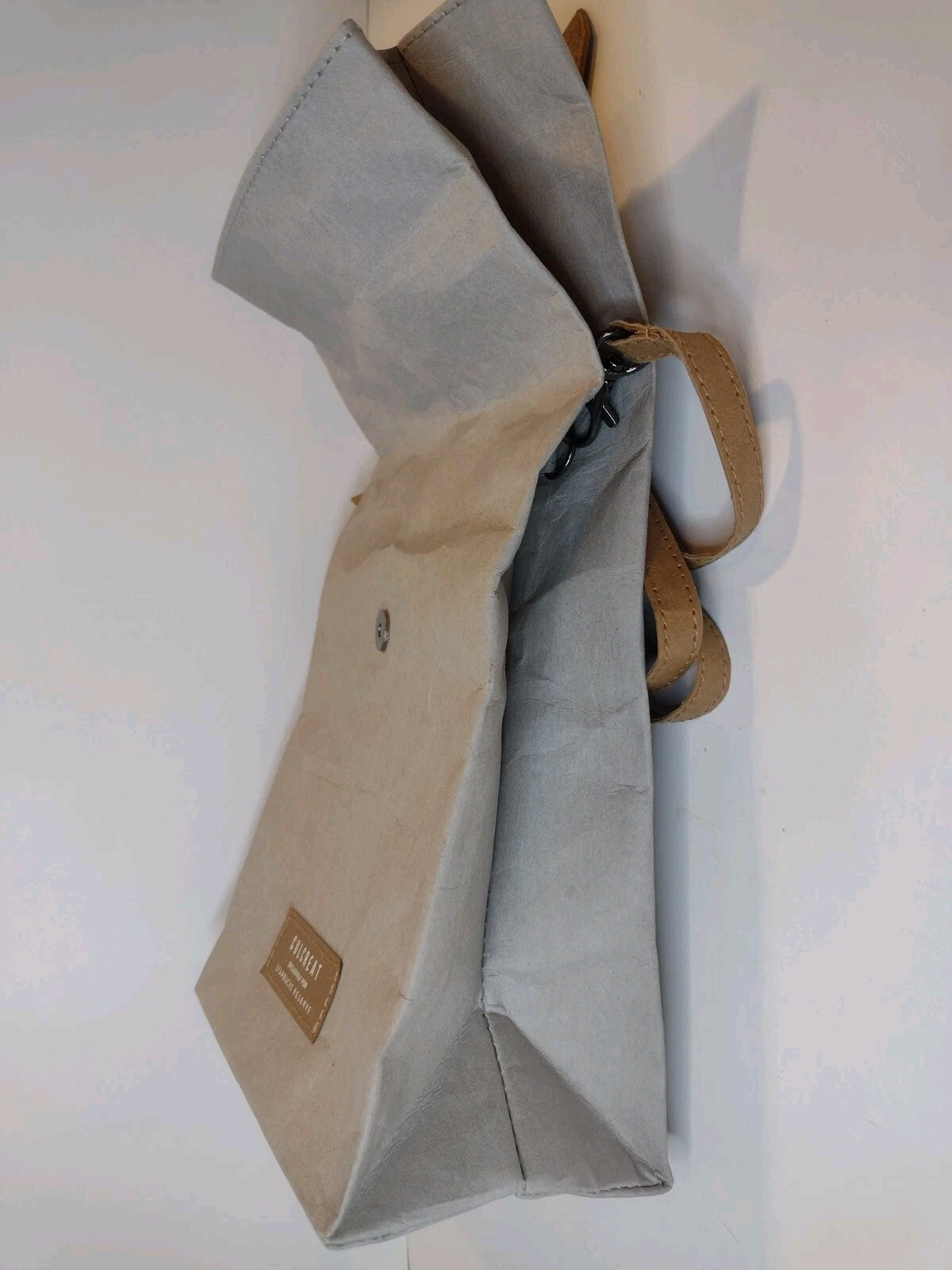 CULCREAT Starbucks Reserve Roll Top Crossbody Bag Washable Paper Leather EDC