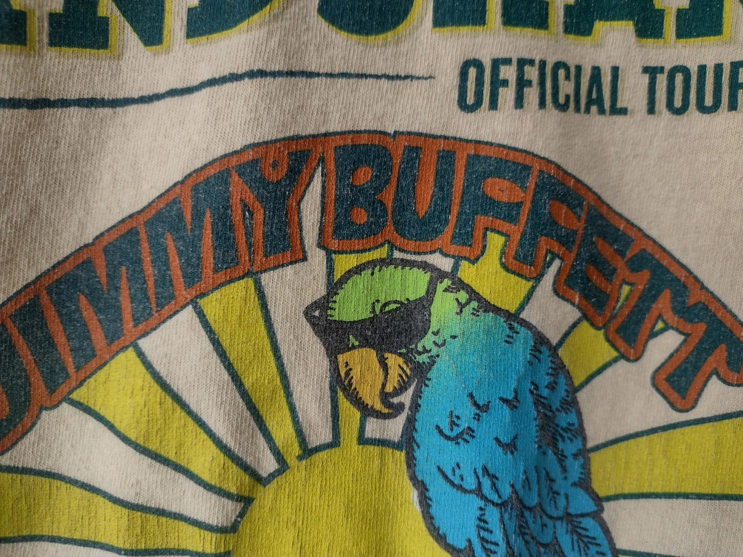 Jimmy Buffett Summerzcool 2009 Tour Shirt Sz XL Landshark Sponsor