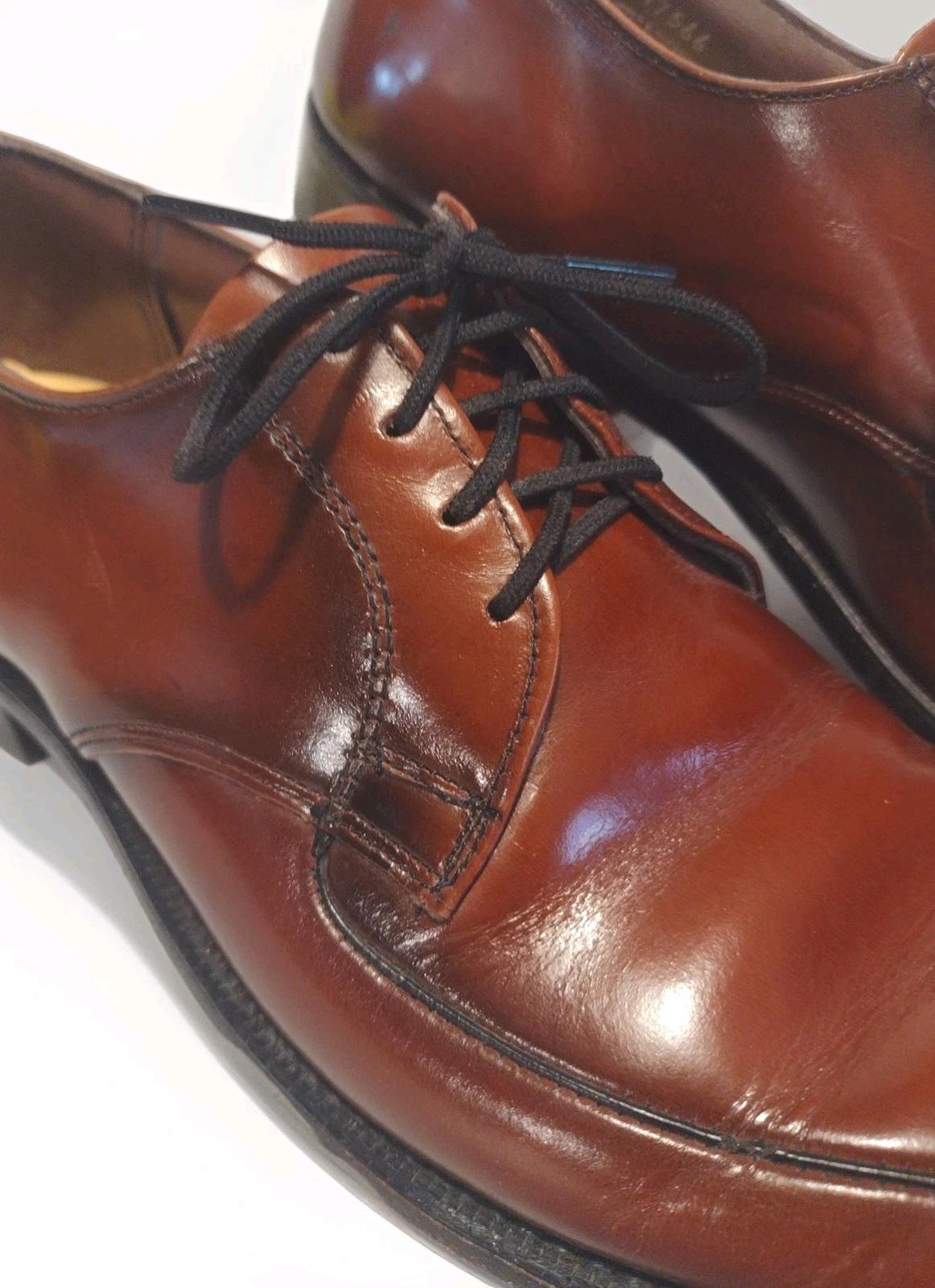 Vintage 60s Men's Dress Shoes 8D Arch Lift Biltrite Heel Leather Sole USA