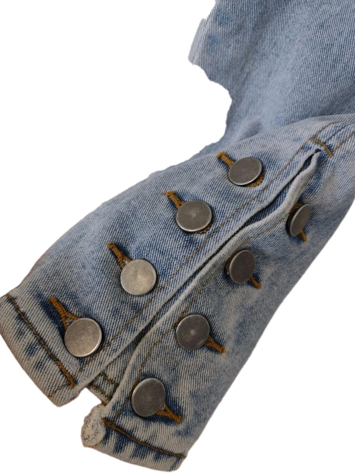Used Denim Revolution 90s Macau High Waist Tapered Jeans Button Cuff Sz 26