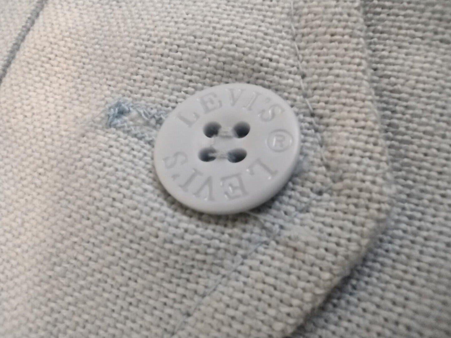 Ultra Rare 70's Japan x Levi’s Gentleman’s Jeans Export Grail White Tab Shacket