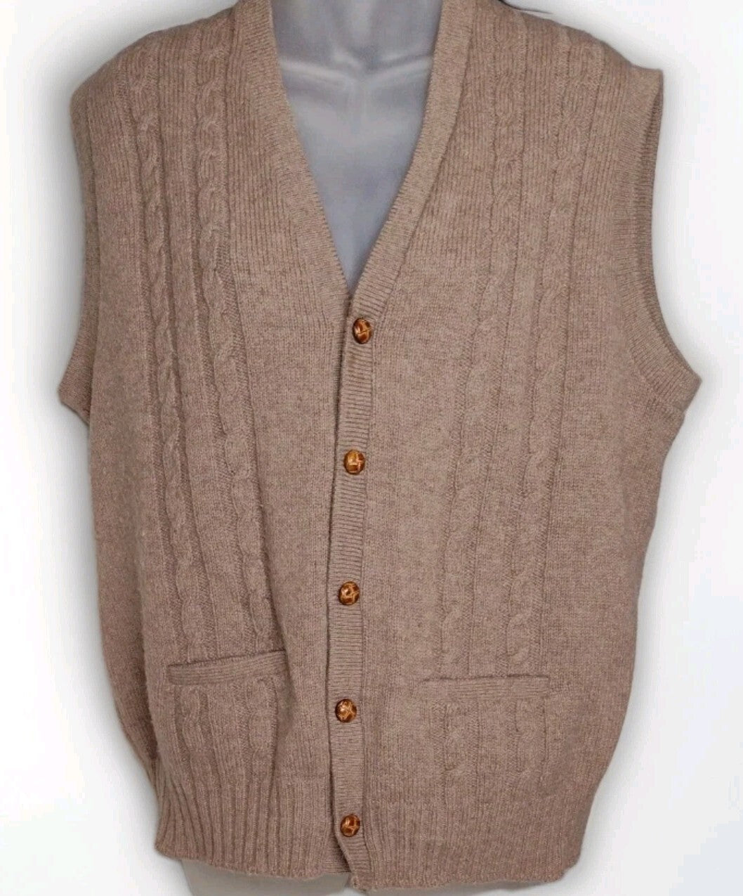 Vintage Men's XL Sweater Lot 3 USA Wool Blend Preppy Grandpa 80s 90s Unisex