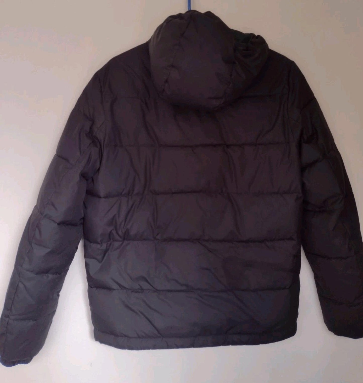 Vintage 2006 Tommy Hilfiger Tommy Jeans Puffer Jacket XS Blue Hood Rare Y2k