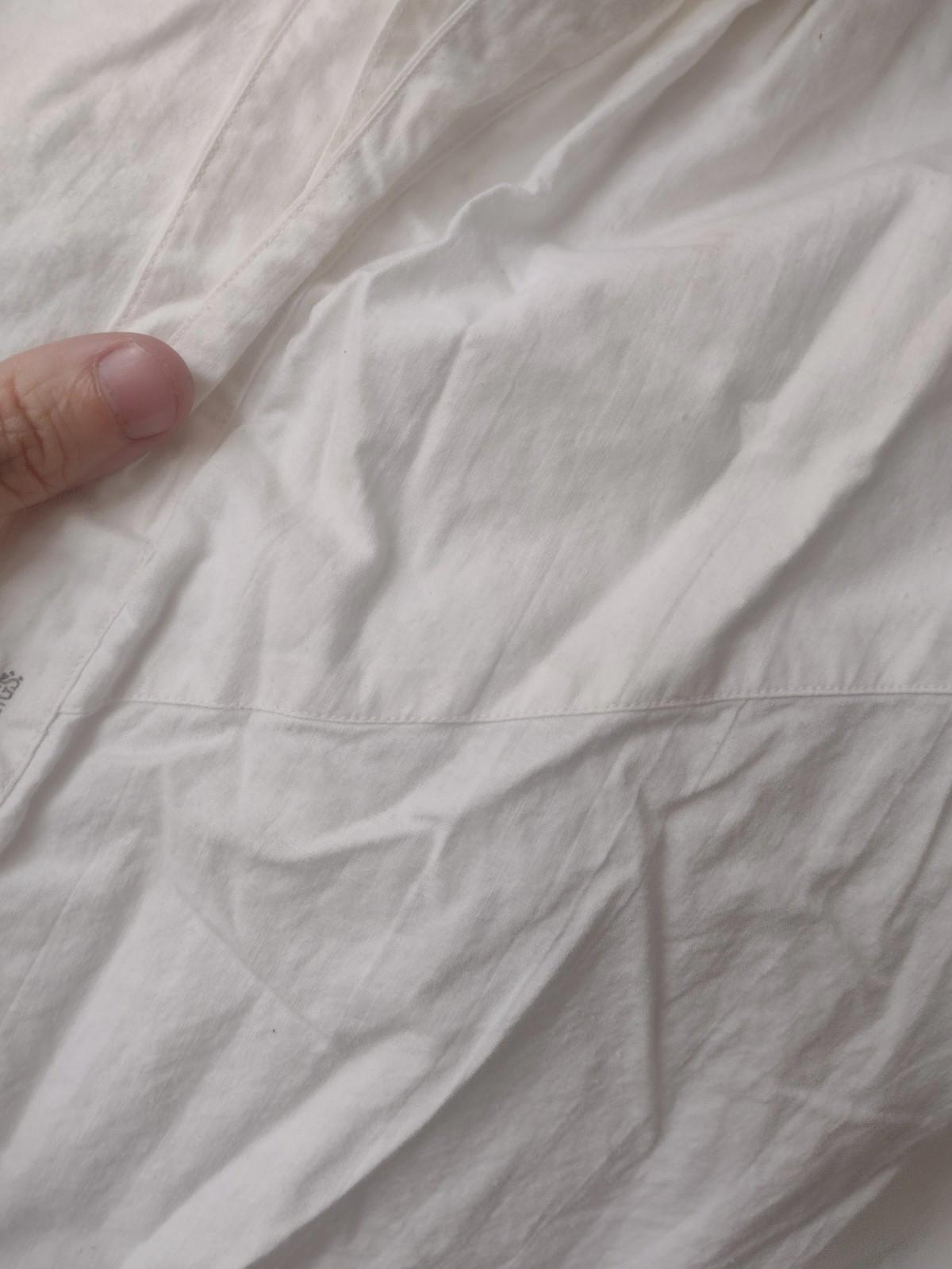 Antique 1800s Victorian Men Dress Shirt 16x33 Patent Endless Facings The Giant