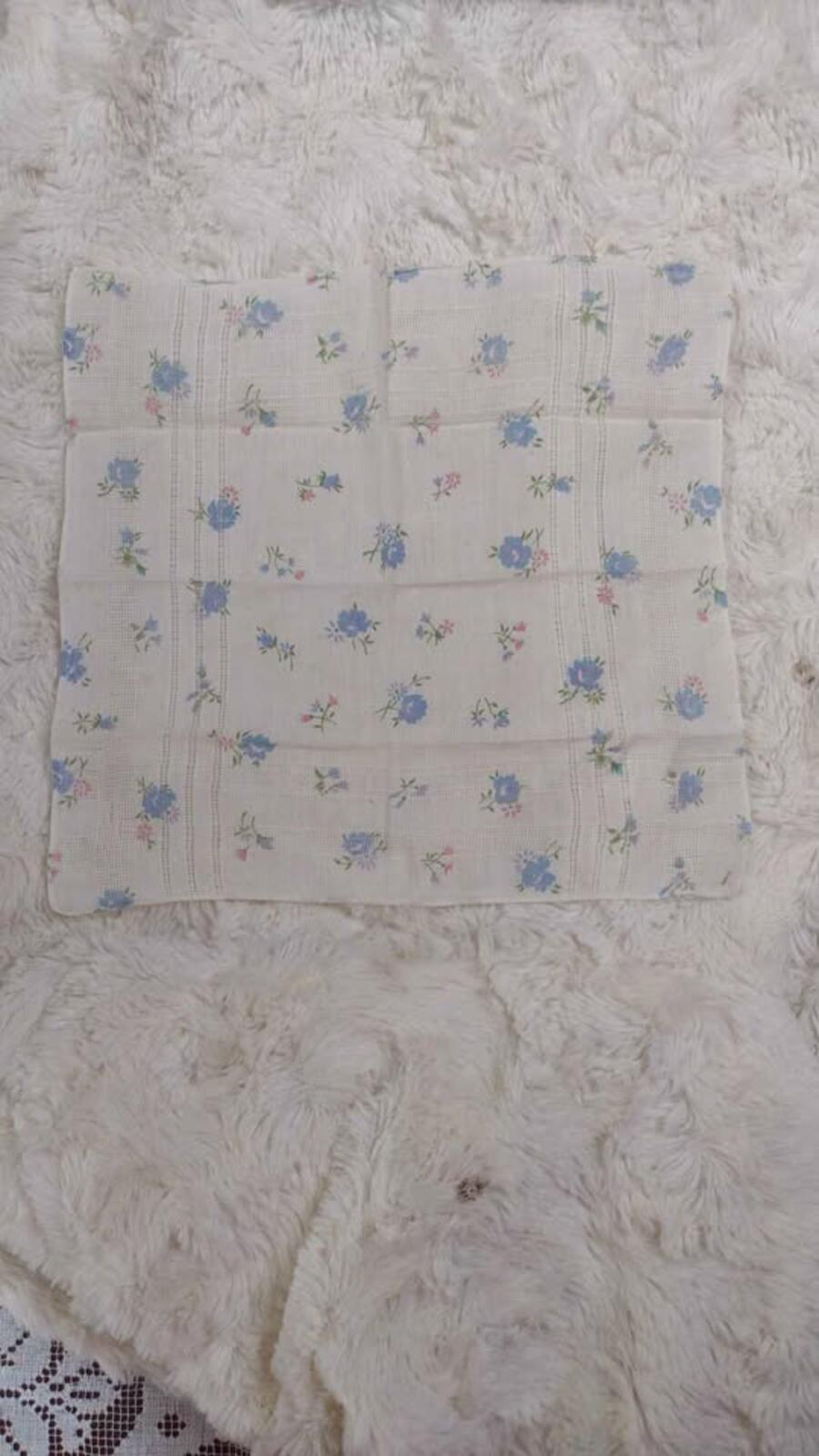 Vintage 6 piece handkerchief set 40s to 60s