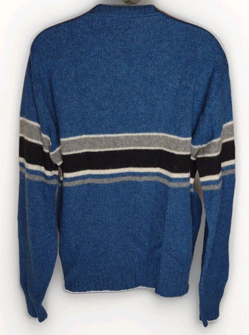Vintage Men's XL Sweater Lot 3 USA Wool Blend Preppy Grandpa 80s 90s Unisex