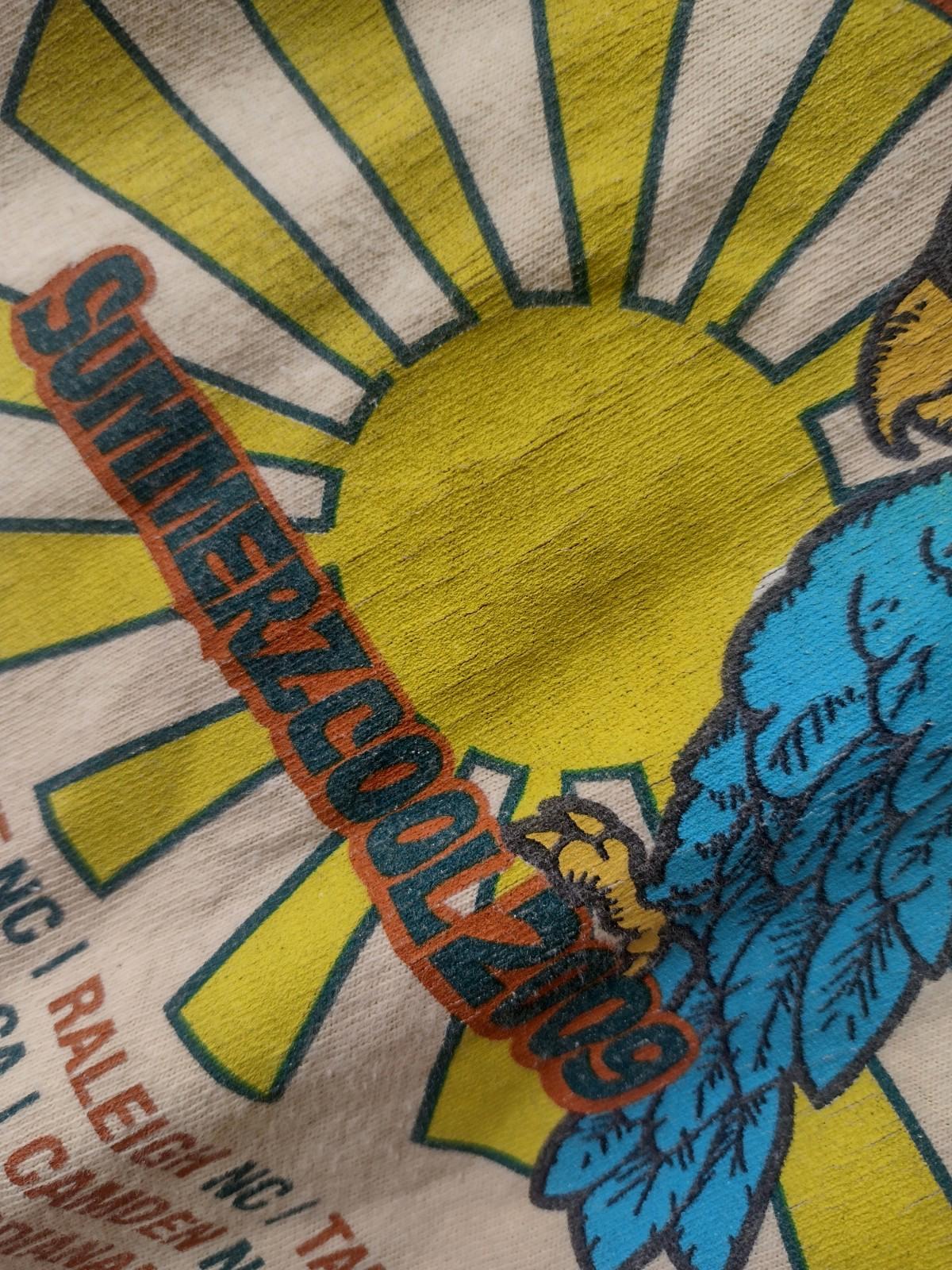 Jimmy Buffett Summerzcool 2009 Tour Shirt Sz XL Landshark Sponsor