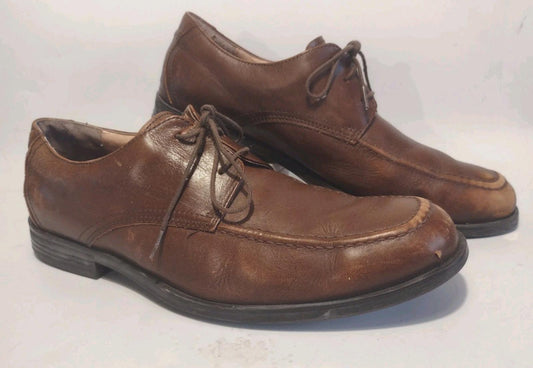 Florsheim 13100-200 Brown Leather Oxfords Men’s Size 9D Made in China