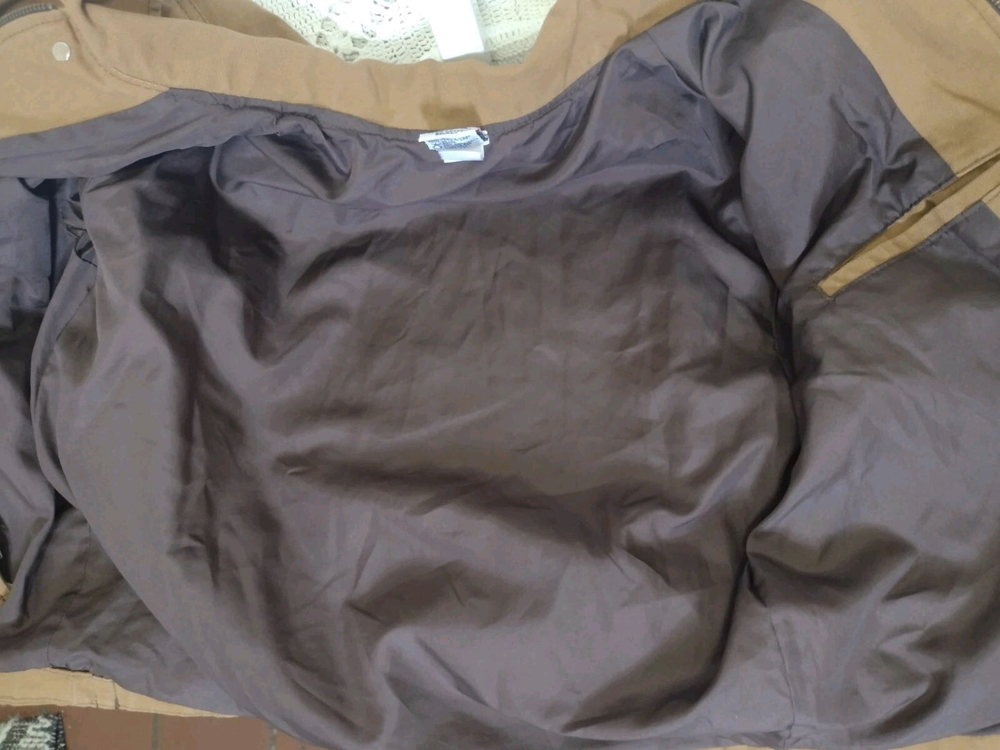 Vintage Jackson Hole USA Union Made Canvas Work Jacket Ranch Barn Chore Coat S
